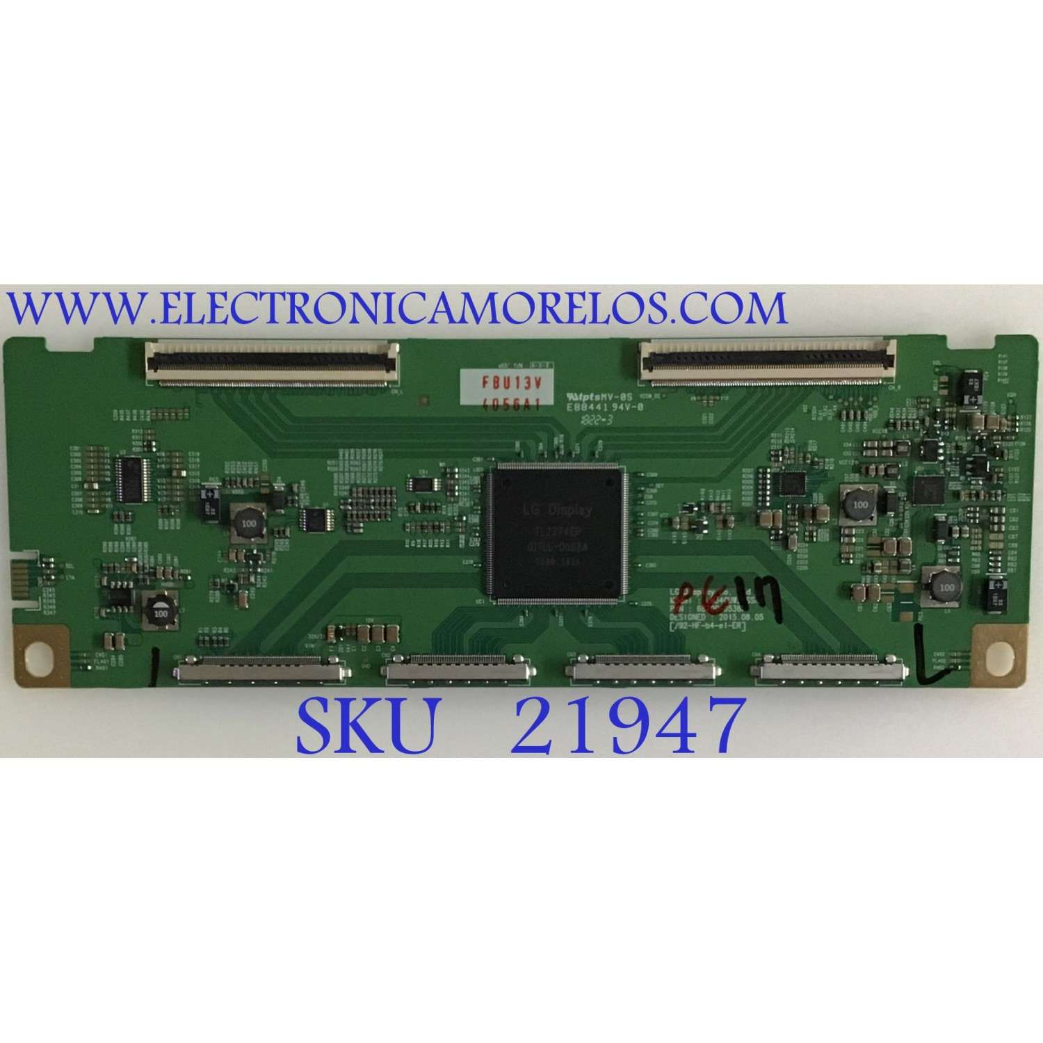 T-CON DELL / 6871L-4056A / 6870-0536A / PANEL LM340UW2(SS)(A1) / MODELO U3415WB