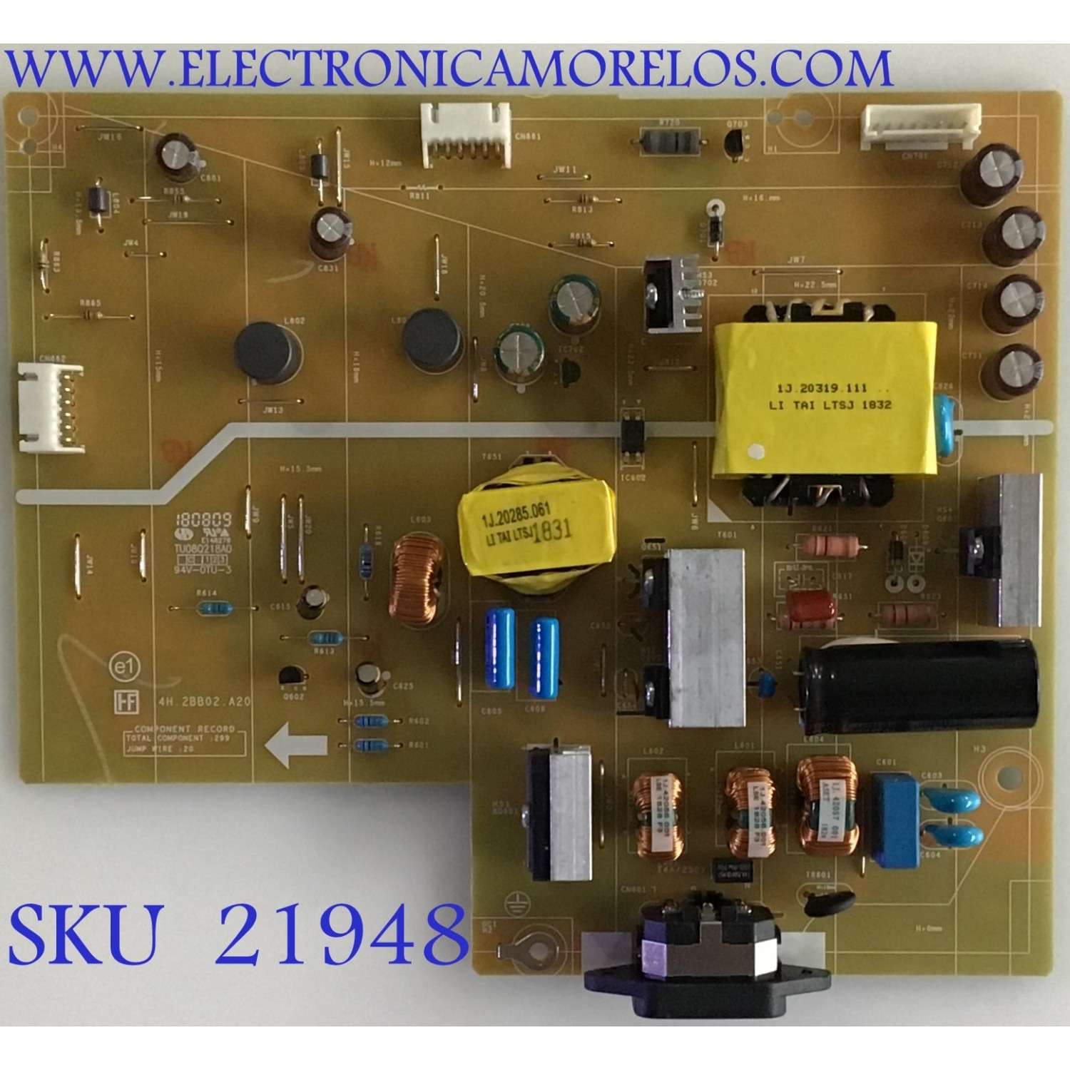FUENTE DE PODER DELL / 5E2BB02020 / 4H.2BB02.A20 / PANEL LM340UW2(SS)(A1) / MODELO U3415WB
