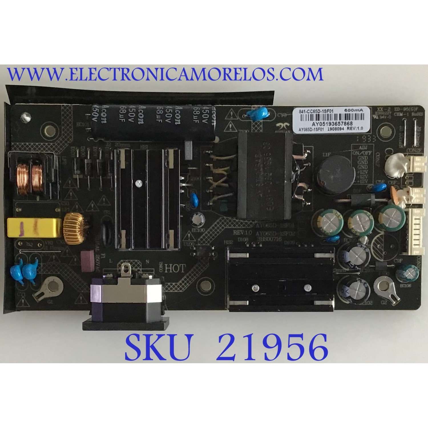 MAIN MONITOR VIOTEK / AY065D-1SF01 / 3BS00716 / PANEL LSM315HP03-G03 / MODELO NB32CB