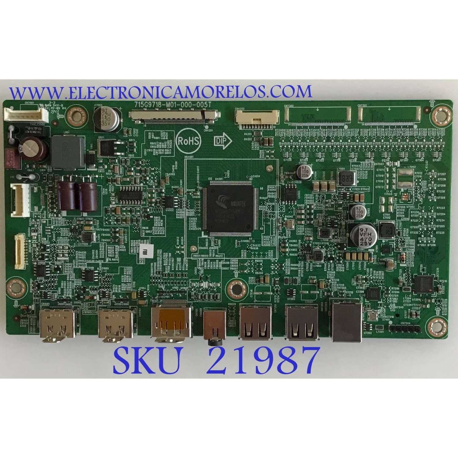 MAIN MONITOR MSI / GQJCB04X017 / 715G9718-M01-000-005T / PANEL TPM236WF1-HP02.S REV:M02B / MODELO MAG241C
