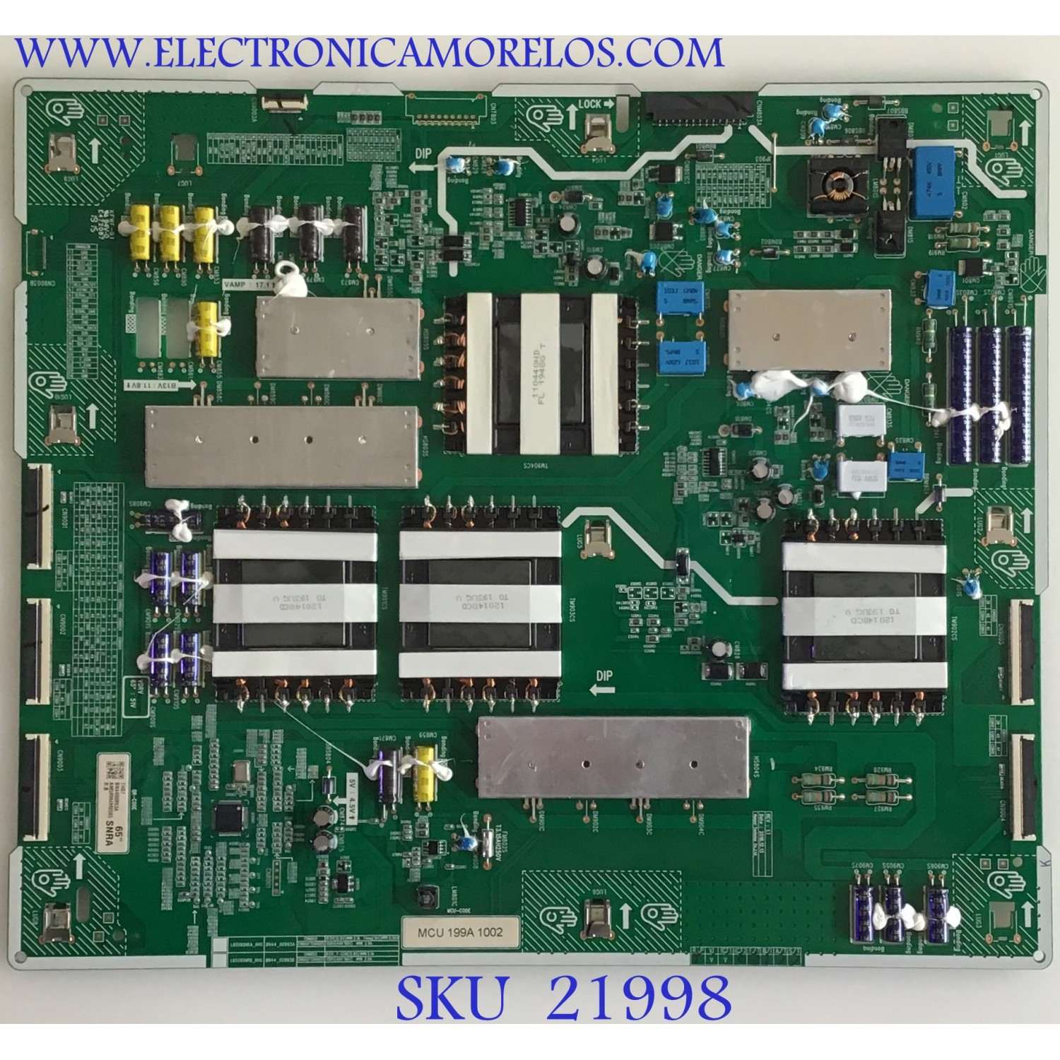 LED DRIVER SAMSUNG / BN44-00993A / L65S9SNRA_RHS / BN4400993A / PANEL CY-TR065JLLV1H / MODELO QN65Q900RBFXZA FA01