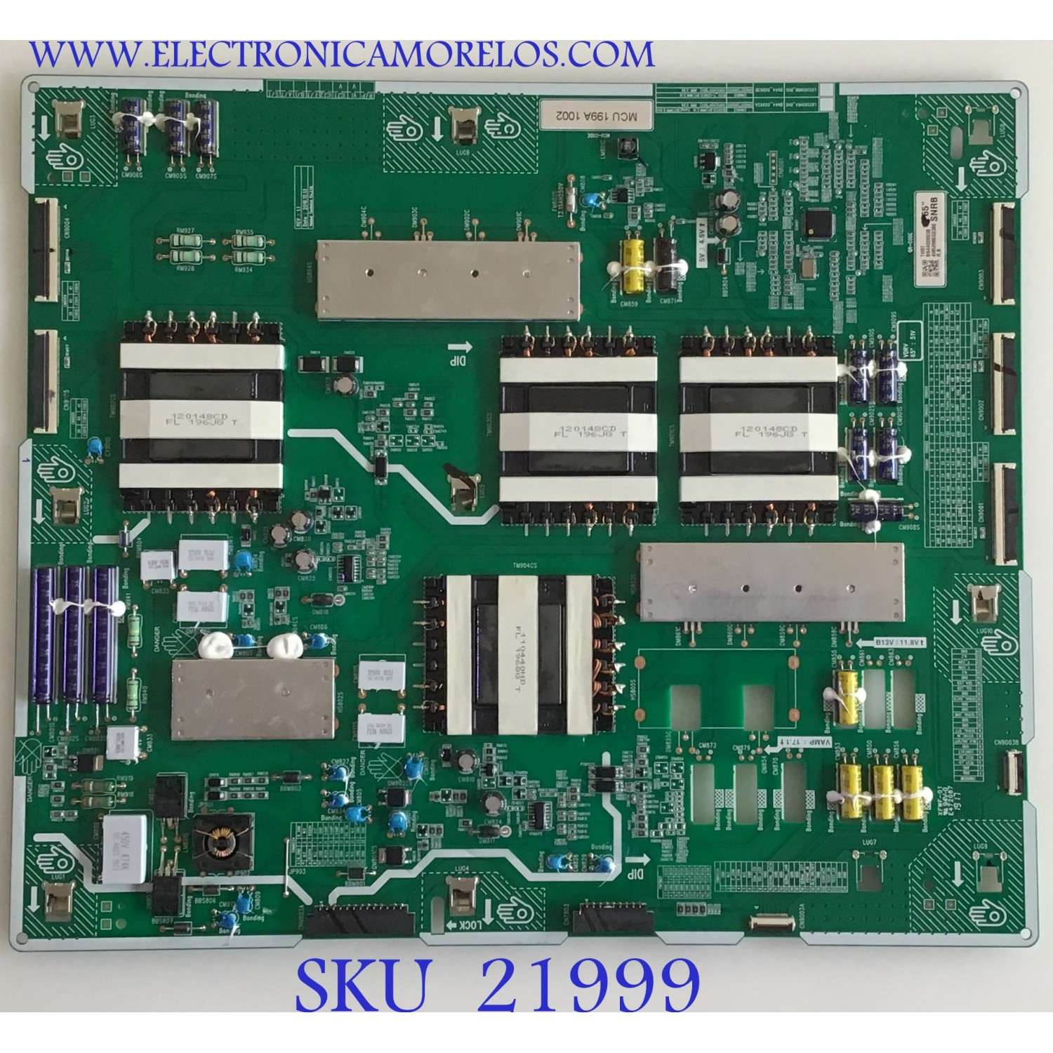 LED DRIVER SAMSUNG / BN44-00993B / L65S9SNRB_RHS / BN4400993B / PANEL CY-TR065JLLV1H / MODELO QN65Q900RBFXZA FA01