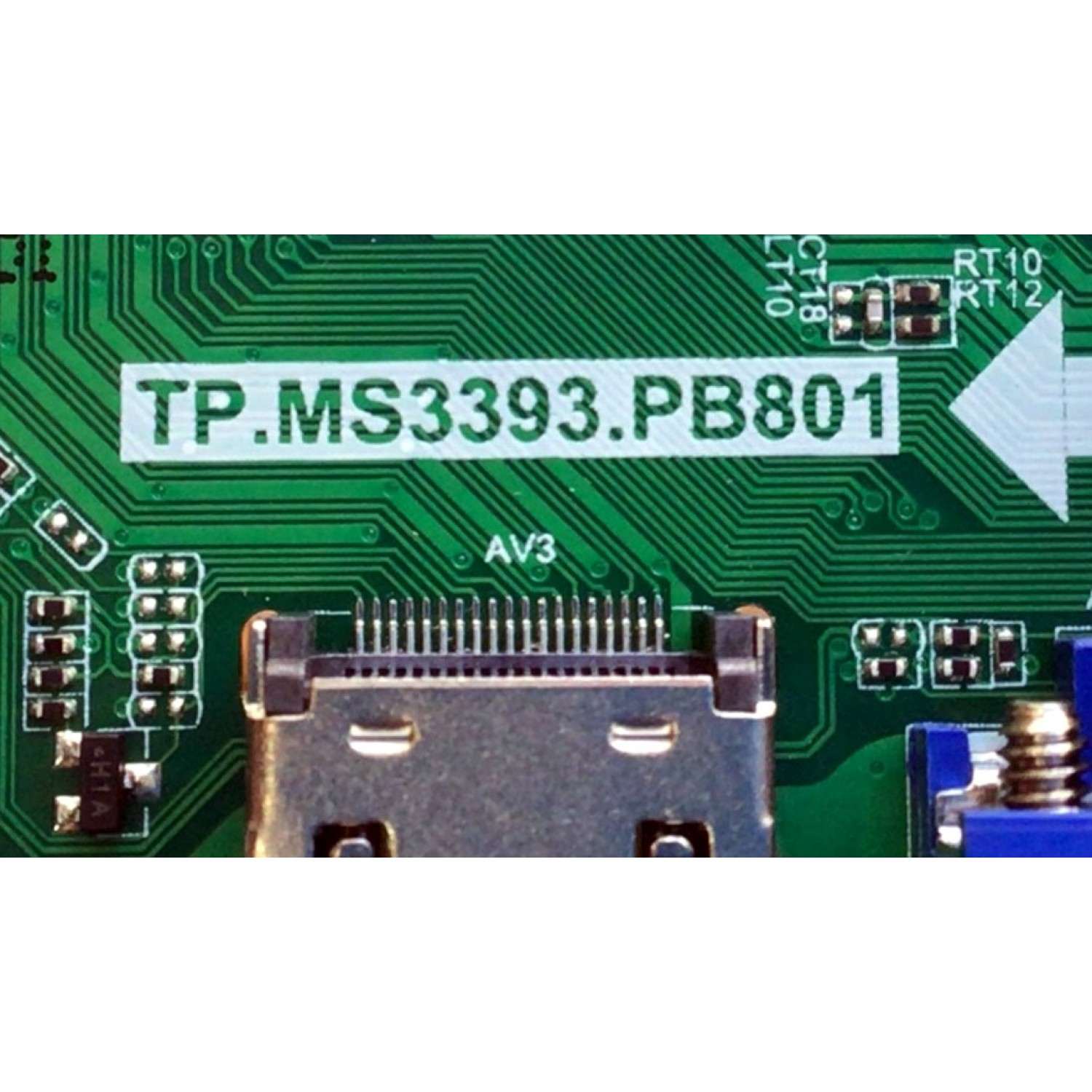 MAIN FUENTE PARA TV ELEMENT / NUMERO DE PARTE  21005686 / TP.MS3393.PB801 / TP.MS3393.PB801 / PANEL MD50004YIF / MODELO ELFW5017 - Imagen 2
