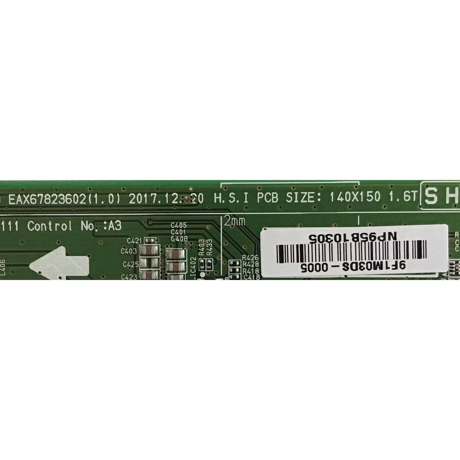 MAIN MONITOR LG / EAX67823602 / EAX67823602(1.0) / NP95B10305 / PANEL LM340WW1 (SS)(C1) / MODELO 34WK650-WI.AUSHNPN - Imagen 2