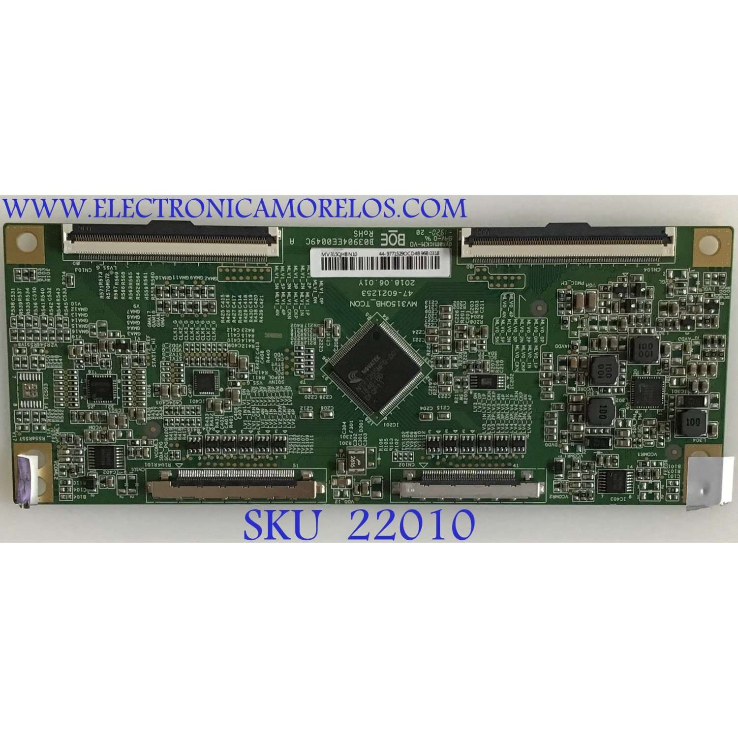 T-CON PARA MONITOR LG / 44-9771529O / 47-6021253 / MV315QHNBN10 / PANEL LM340WW1 (SS)(C1) / MODELO 34WK650-WI.AUSHNPN