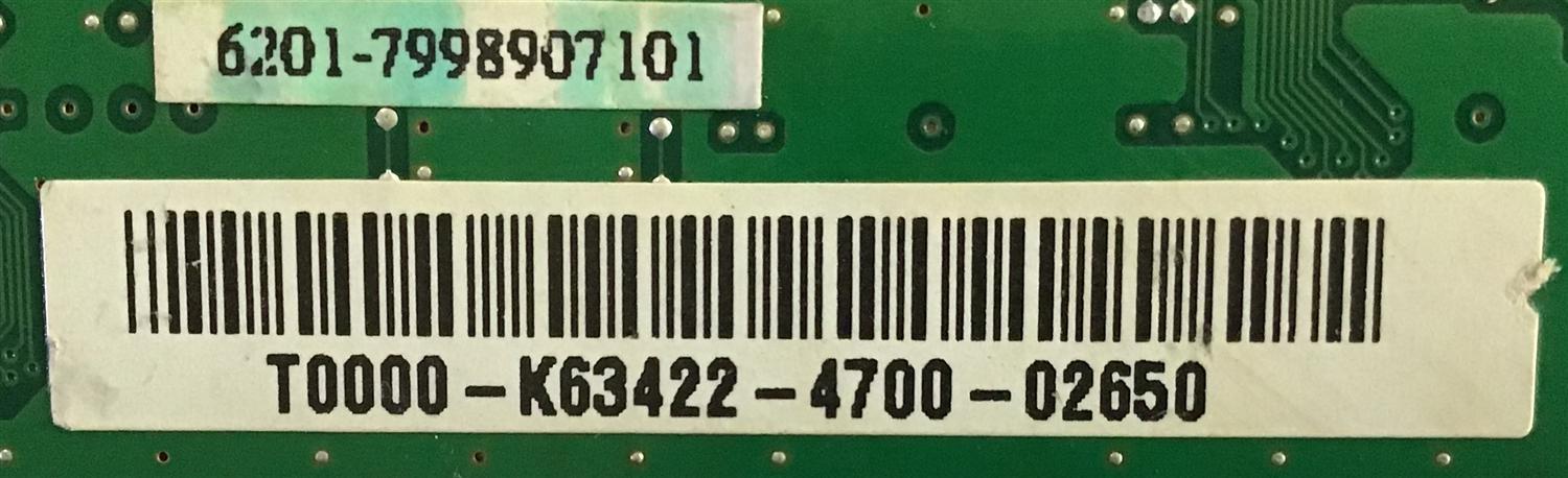 MAIN VIEWSONIC / 6201-7998907101 / 2202522100P / VP920 / VP720 / T0000-K63422-4700-02650 / MODELO VP920B - Imagen 3