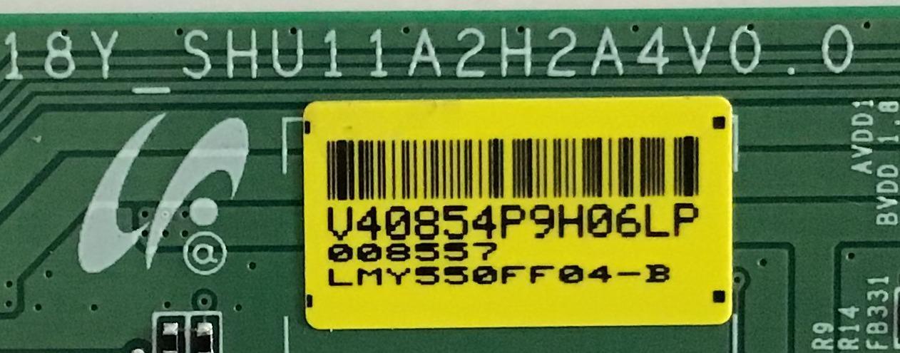 T-CON PARA TV SONY BRAVIA / NUMERO DE PARTE LJ94-40854P / 18Y_SHU11A2H2A4V0.0 / 40854P / PANEL YD8F007DND01B / MODELO XBR-55X900F / XBR55X900F - Imagen 2