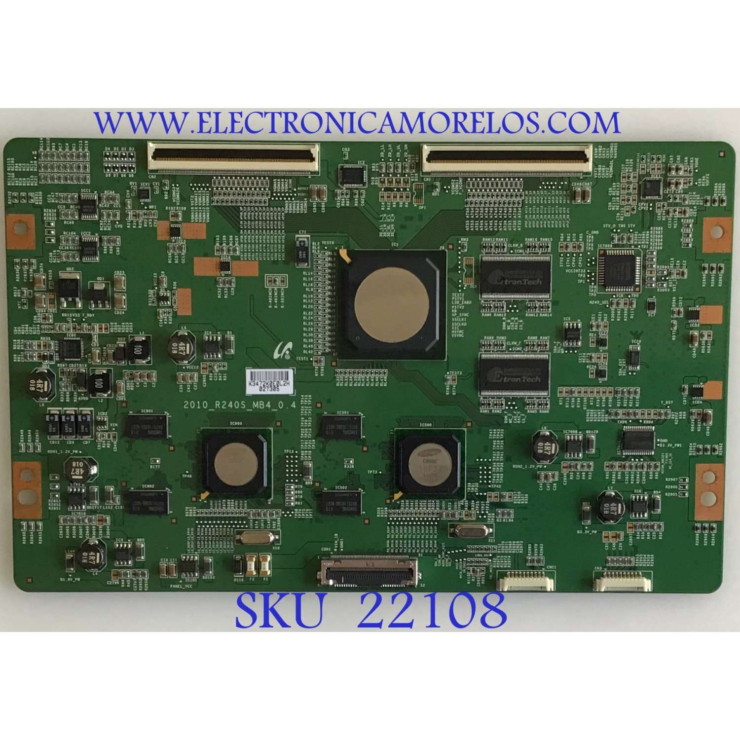 T-CON SAMSUNG / LJ94-03472K / 2010_R240S_MB4_0.4 / 3472K / SUSTITUTAS LJ94-03623A / LJ94-03400M / BN81-04356A / LJ94-03472J / LJ94-03229M / MAS SUSTITUTAS EN DESCRIPCION / PANEL LTF460HQ02 / MODELOS UN46C7000WFXZA SQ01 / UN46D6000SFXZA