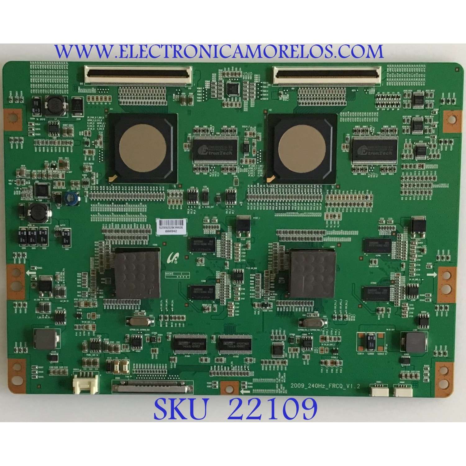 T-CON SAMSUNG / BN81-03157A / 2009_240Hz_FRCQ_V1.2 / 2992G / SUSTITUTAS  LJ94-02671F / LJ94-02772F / LJ94-02826K / BN81-02356A / LJ94-02671H / BN81-02361A / PANEL LTF460HG05 / MODELOS UN46B8500XFXZA / UN46D6000SFXZA H302