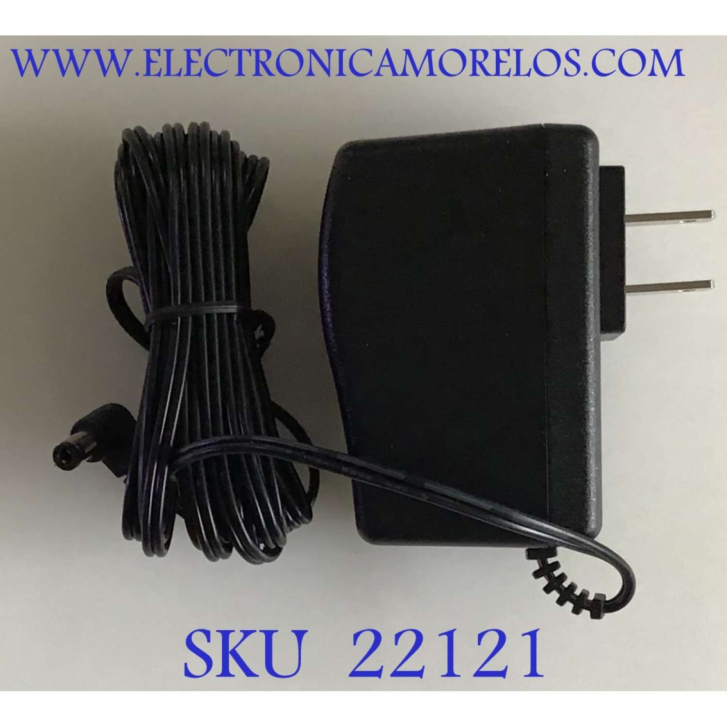 ADAPTADOR DE FUENTE DE ALIMENTACIÓN VCA -VCD / 25-2072L6 / OUTPUT:15V- 1.2A / CTI#25-2072L6 / 10.0MM / MODELO CYSD15-150120-A