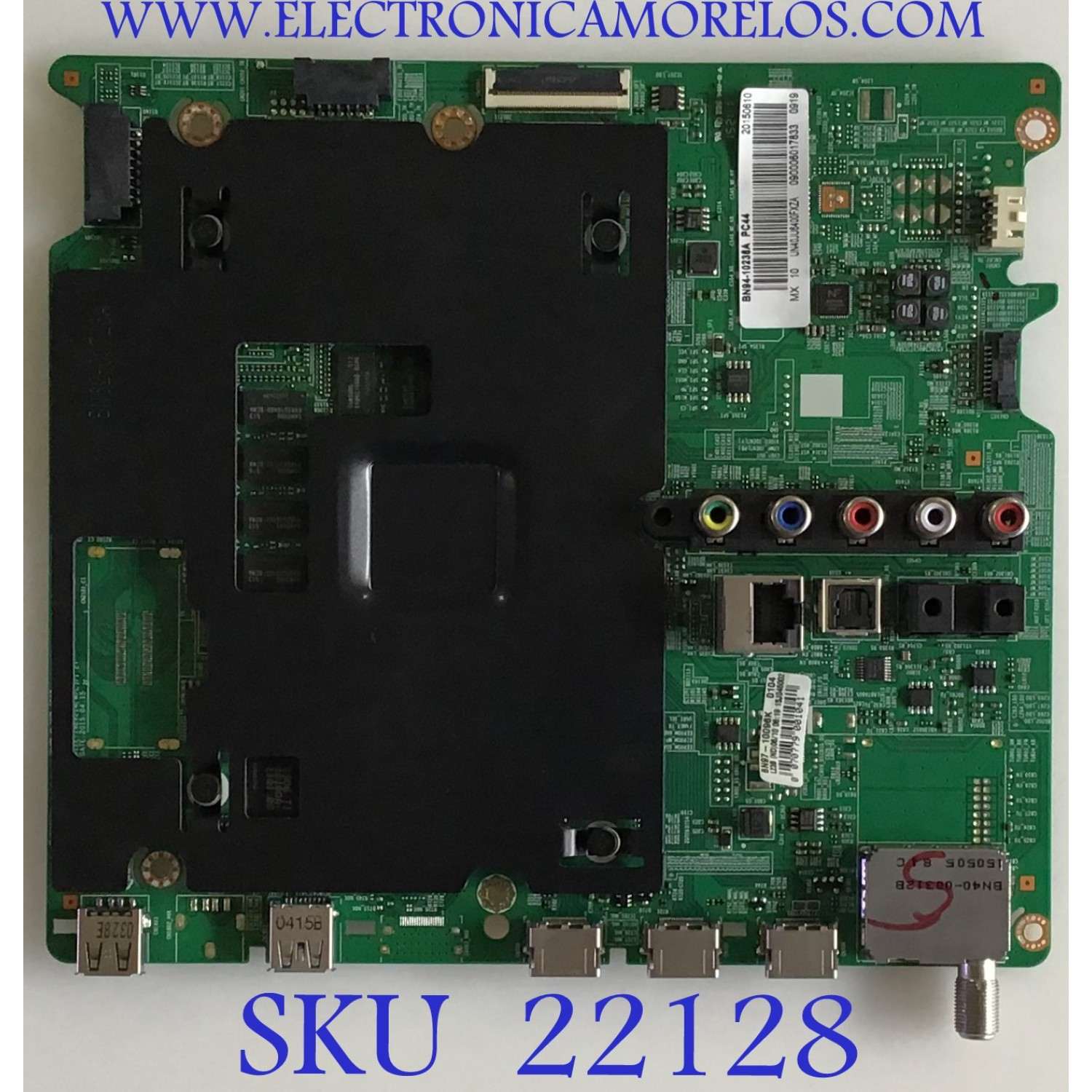 MAIN SAMSUNG / BN94-10236A / BN4102443A / BN97-10096K / SISTITUTAS BN94-10702S / BN94-09313P / PANEL CY-GJ040HGLVDH / MODELOS UN40JU6400FXZA UH02 / UN40JU6400FXZA VH03