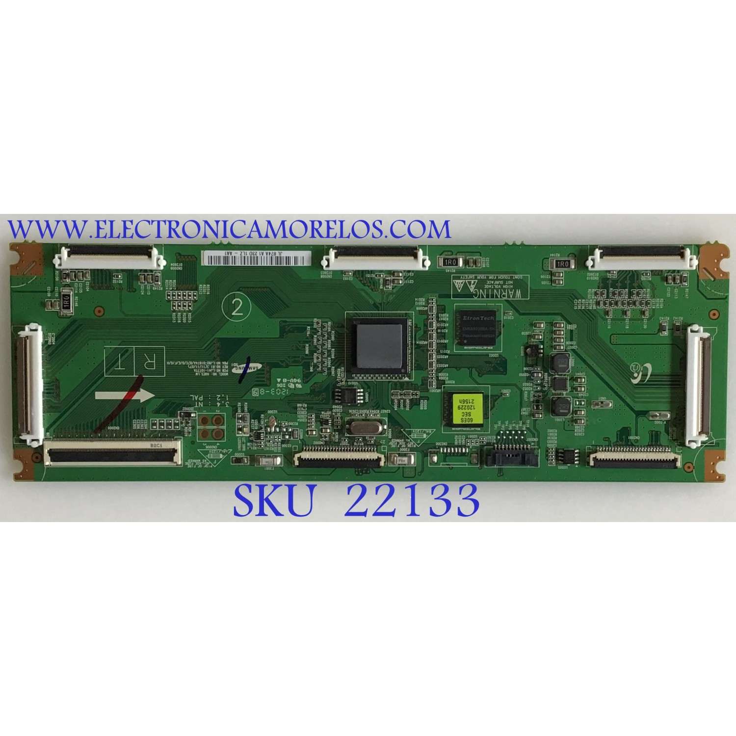 MAIN LOGICA SAMSUNG / BN96-22017A / LJ41-10177A / LJ92-01874A / 874A / PANEL S60FH-YD01 / MODELOS PN60E6500EFXZA TW02 / PN60E7000FFXZA / PN60E530A3FXZA TS02 / PN60E8000GFXZA