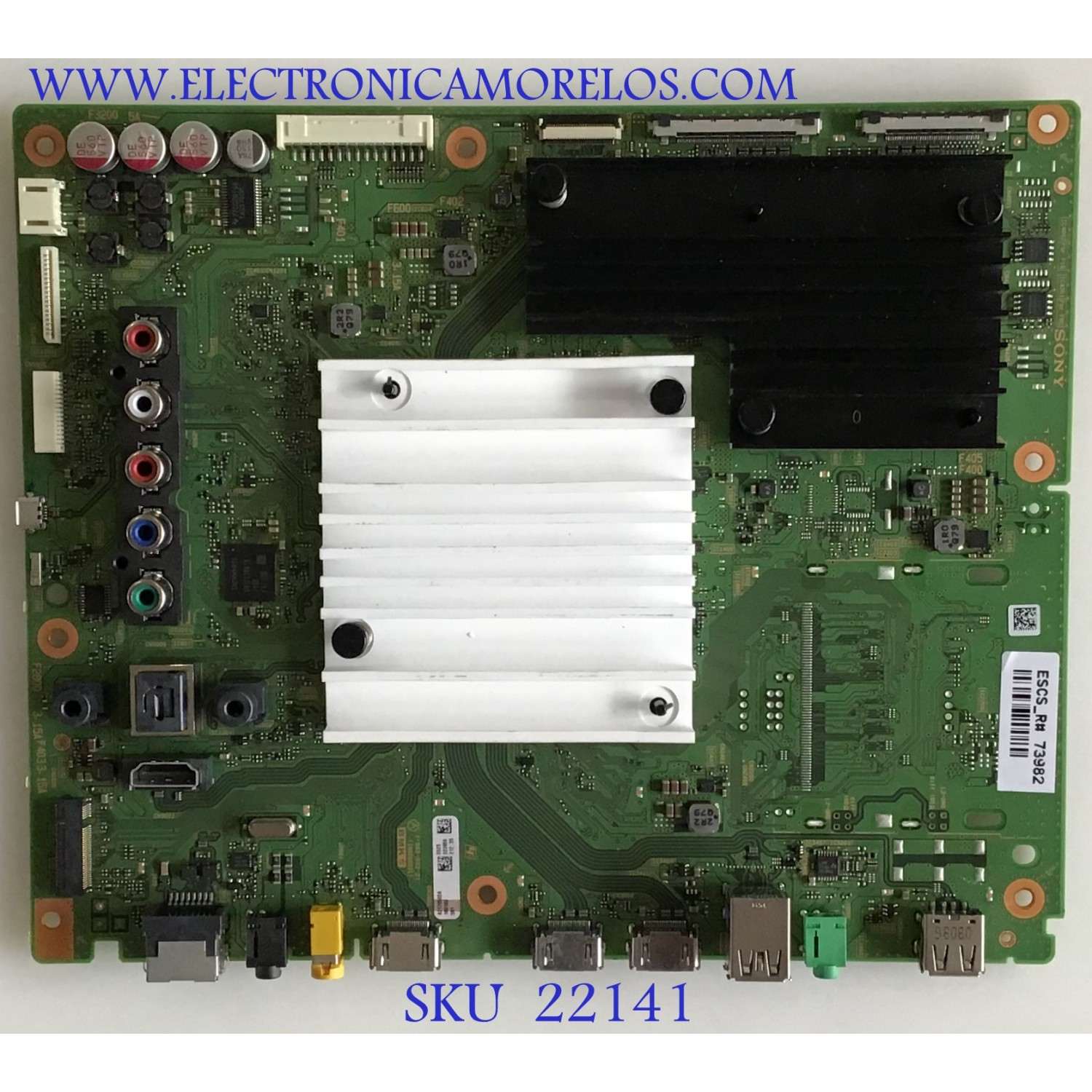 MAIN PARA SMART TV VIZIO 4K RESOLUCION (3840 x 2160) NUMERO DE PARTE 262711 / 262709 / T.SX7.U751 / 3TE65BBV0034 / TM19CDA1LG / MODELO V655-H9 LINIZC / V655-H9