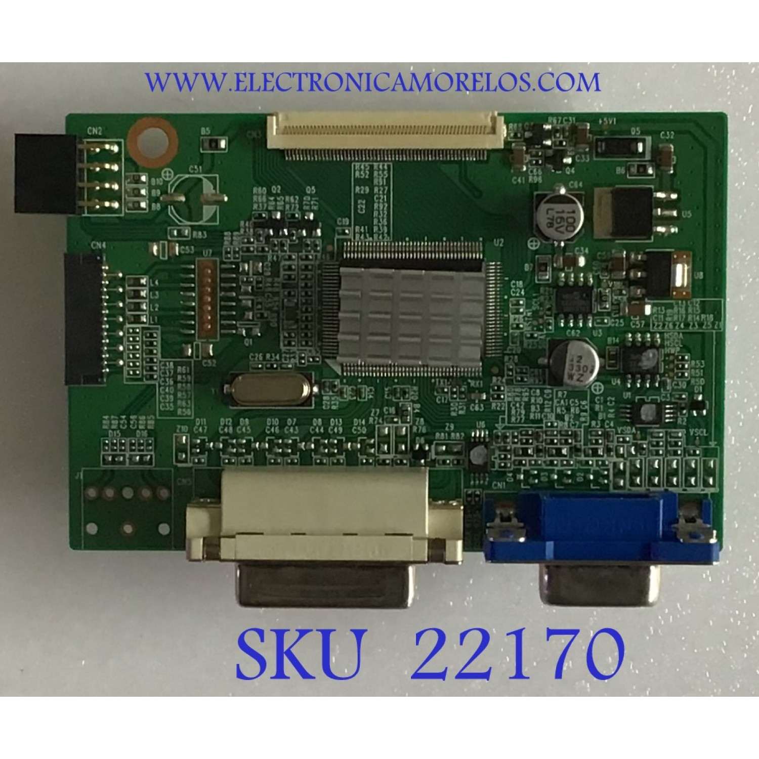 MAIN PARA MONITOR WESTINGHOUSE / 35-D019445 / A190A8-H-S5 / PANEL A220Z5 / MODELO L2210NW