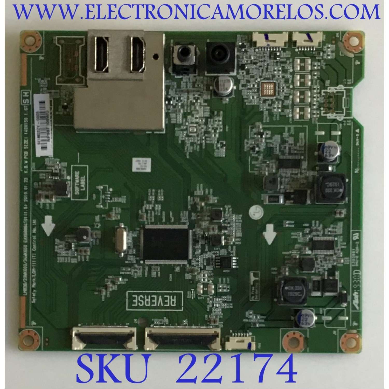 MAIN MONITOR LG / EAX68884701 / EAX68884701(1.0) / P98F109WU / PANEL SEM340F0 (BD0-M01) / MODELO 34WL500-BJ.AUSENSN