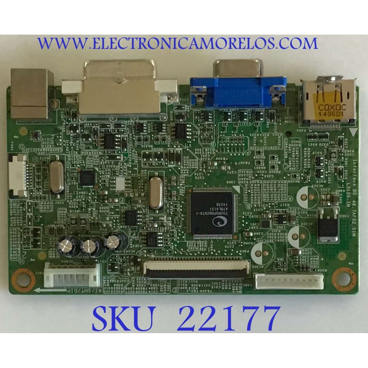 MAIN MONITOR HP / L3120-1M / 48.7AF02.01M / PANEL LTM240CL04 / MODELO E241I HSTND-3931-W