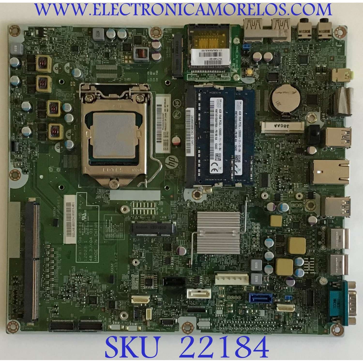 MAIN PARA MONITOR HP / 739680-001 / 48.3JX04.011 / 12023-1 / 697289-002 / PANEL LTM230HL08 / MODELO TPC-W012