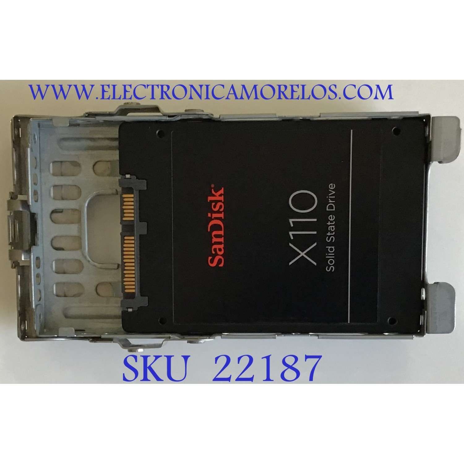 SOLID STATE DRIVE SANDISK SSD X110 2.5'' 128GB HP / SD6SB1,-128G-1006 / 733983-001 / 5V - 1.6A / PANEL LTM230HL08 / MODELO TPC-W012
