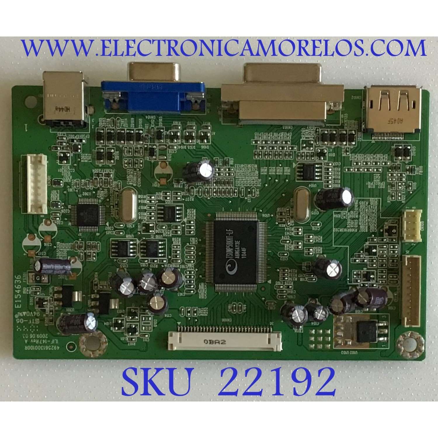 MAIN PARA MONITOR HP / 794341400A00R / 491A00321400R / ILIP-135 1 / PANEL LM230WF1 (TL)(F1) / MODELO 2310M
