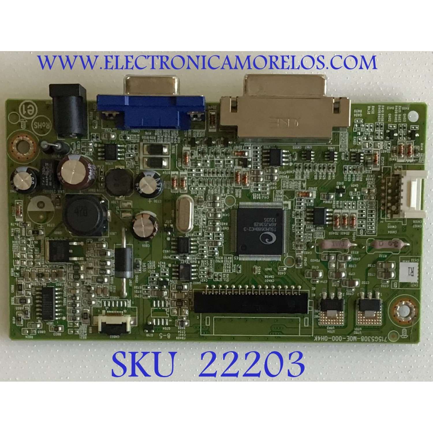 MAIN PARA MONITOR DELL / QCCB0DL012 / 715G5308-M0E-000-0H4K / (F)QCCB0DL0120000 / PANEL LM230WF3 (S2)(E4) / MODELO S2340MC