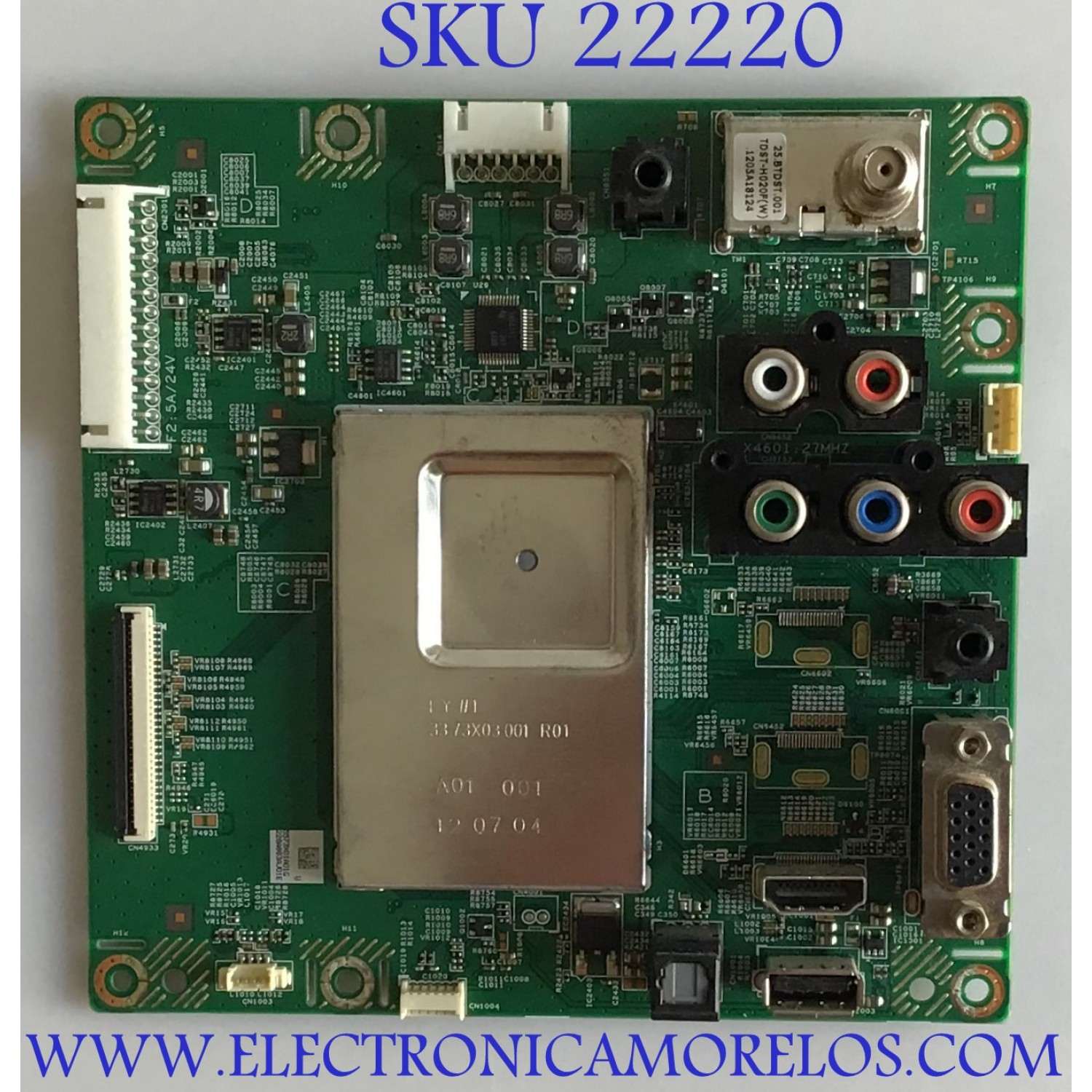 MAIN VIZIO / 55.73X01.A01 / 48.73X01.011 / 5573X01A01G / 11110-1 / PANEL T240XVN01.0 / MODELO E240AR LWZAMXAN