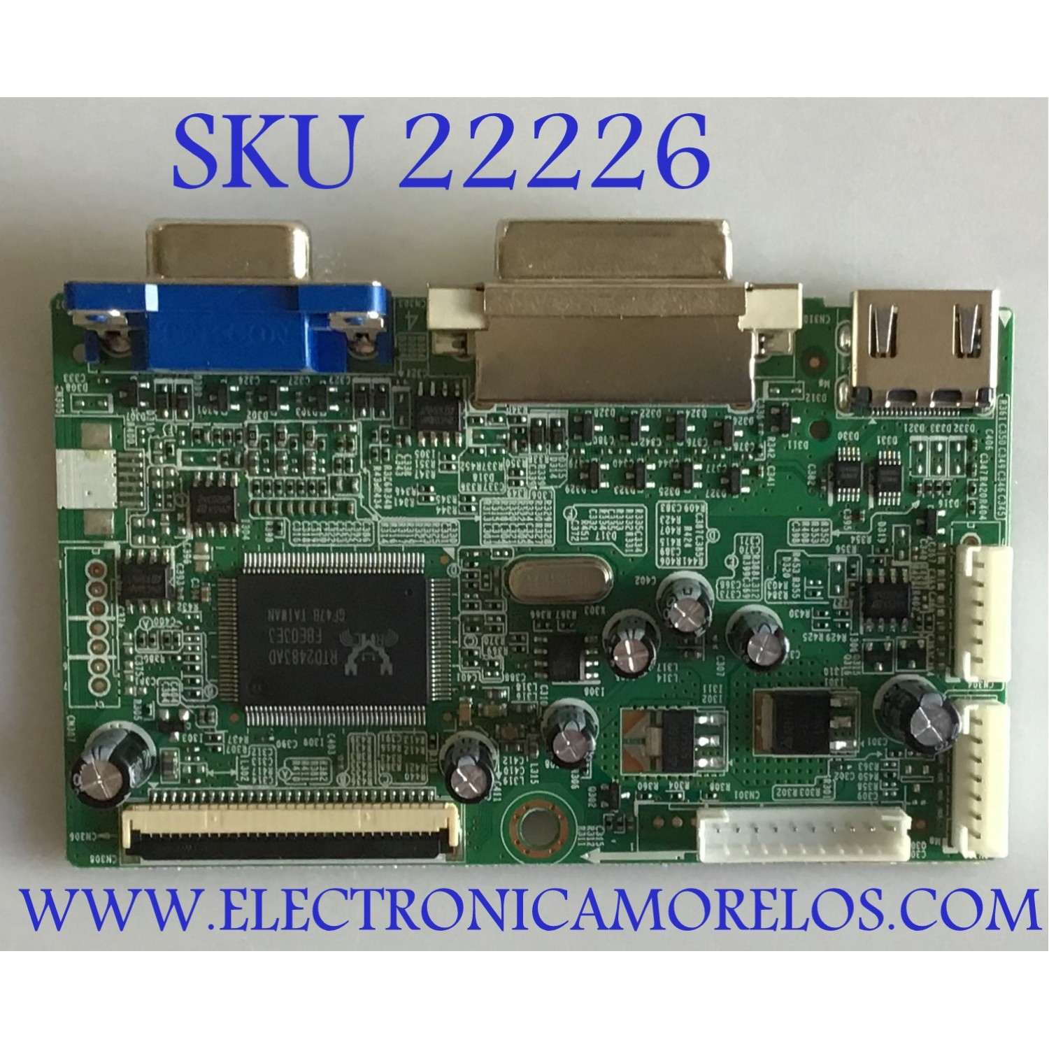 MAIN PARA MONITOR VIEWSONIC / 65.7T9Z1.004 / 48.7D505.011 / L9166-1 / PANEL M270HGE -L30 REV. C2 / MODELO VX2703MH-LED