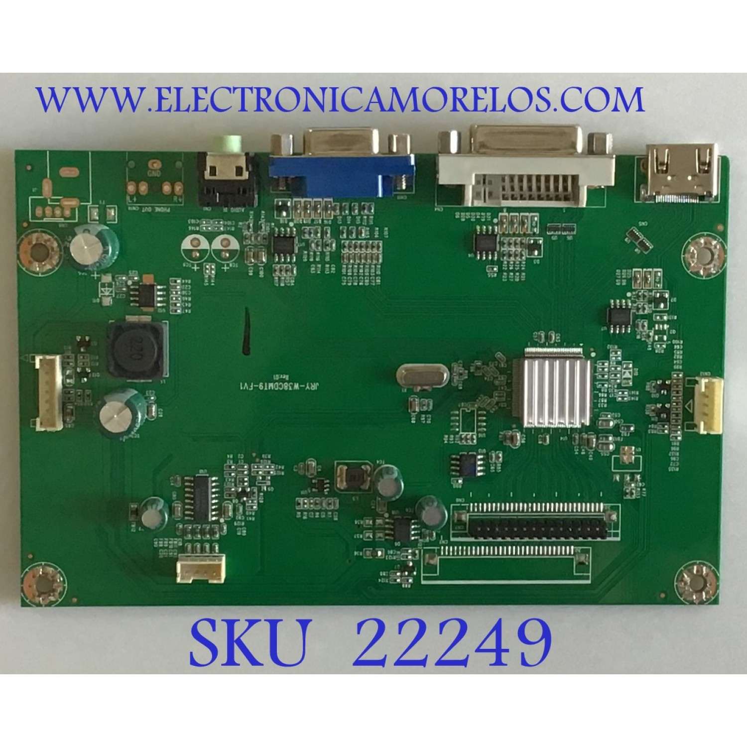 MAIN PARA MONITOR VIOTEK / 501238CDM00110 / JRY-W38CDMT9-FV1 / 10635 / PANEL LSM270HP05 / MODELO NB27C