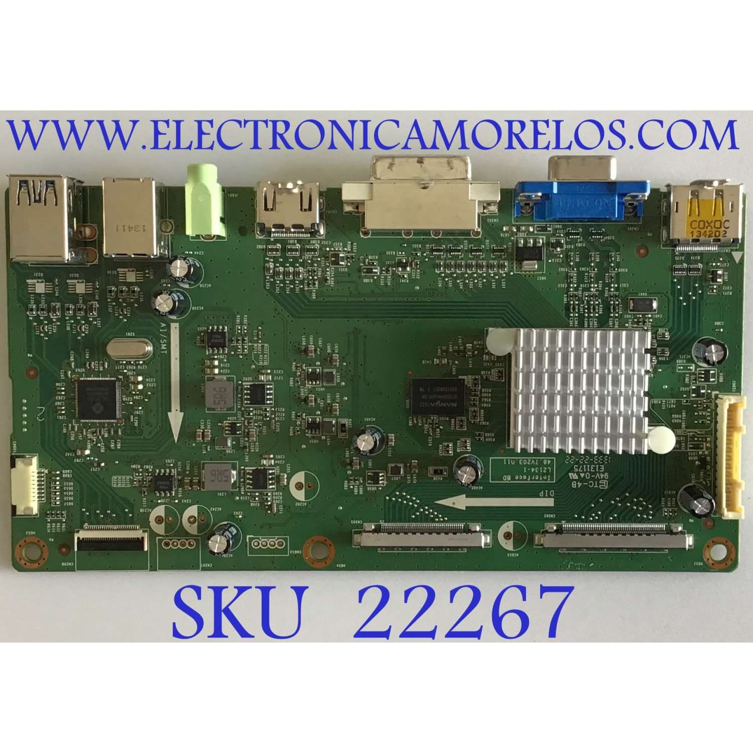 MAIN PARA MONITOR HP / 65.7V2Z1.A01 / 48.7V203.011 / 23313058 / PANEL LM300WQ6 (SL)(A1) / MODELO Z30I IPS