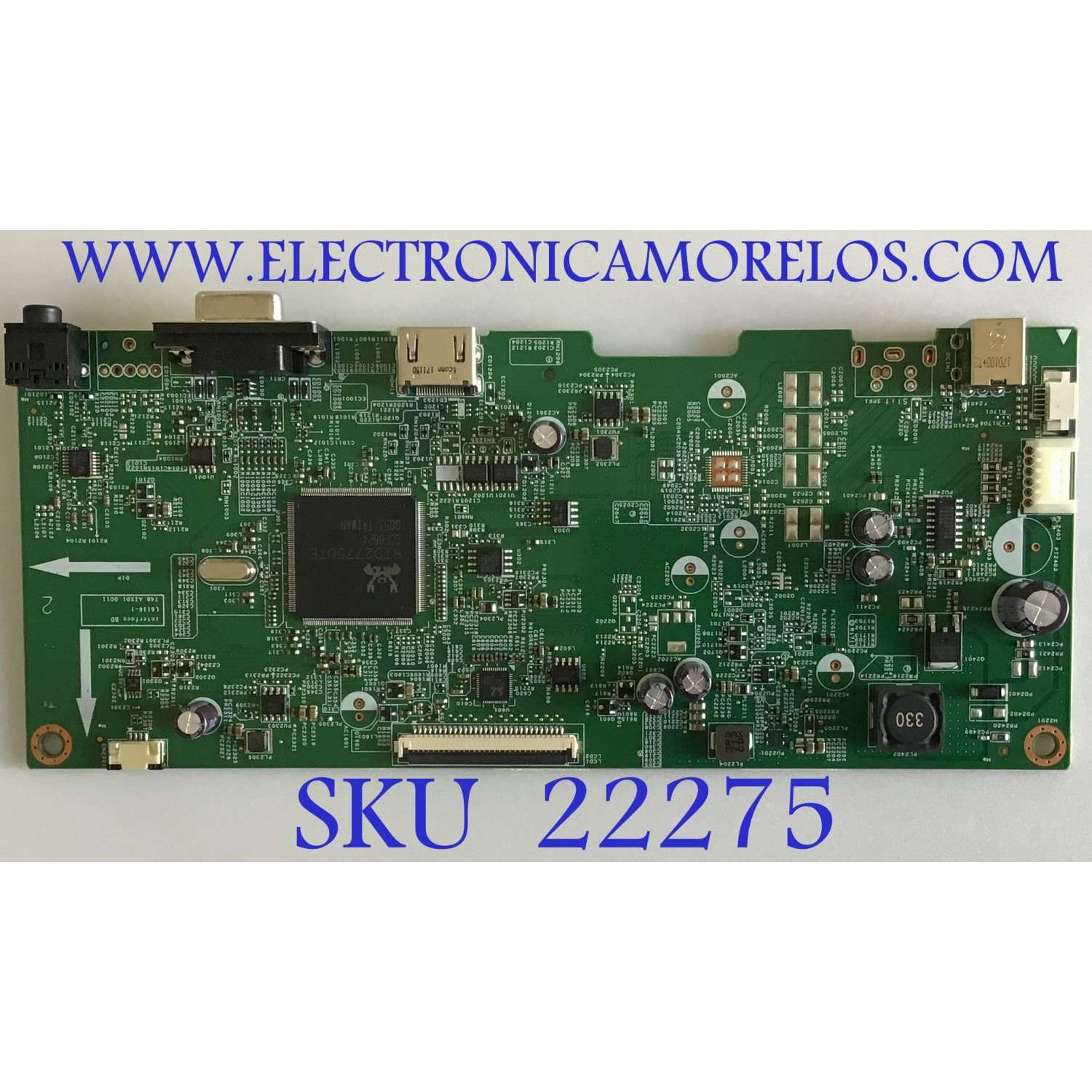 MAIN PARA  MONITOR DELL / L6116-1 / 748.A1X01.0011 / PANEL LM238WF4 (SS)(B1) / MODELO S2418HN