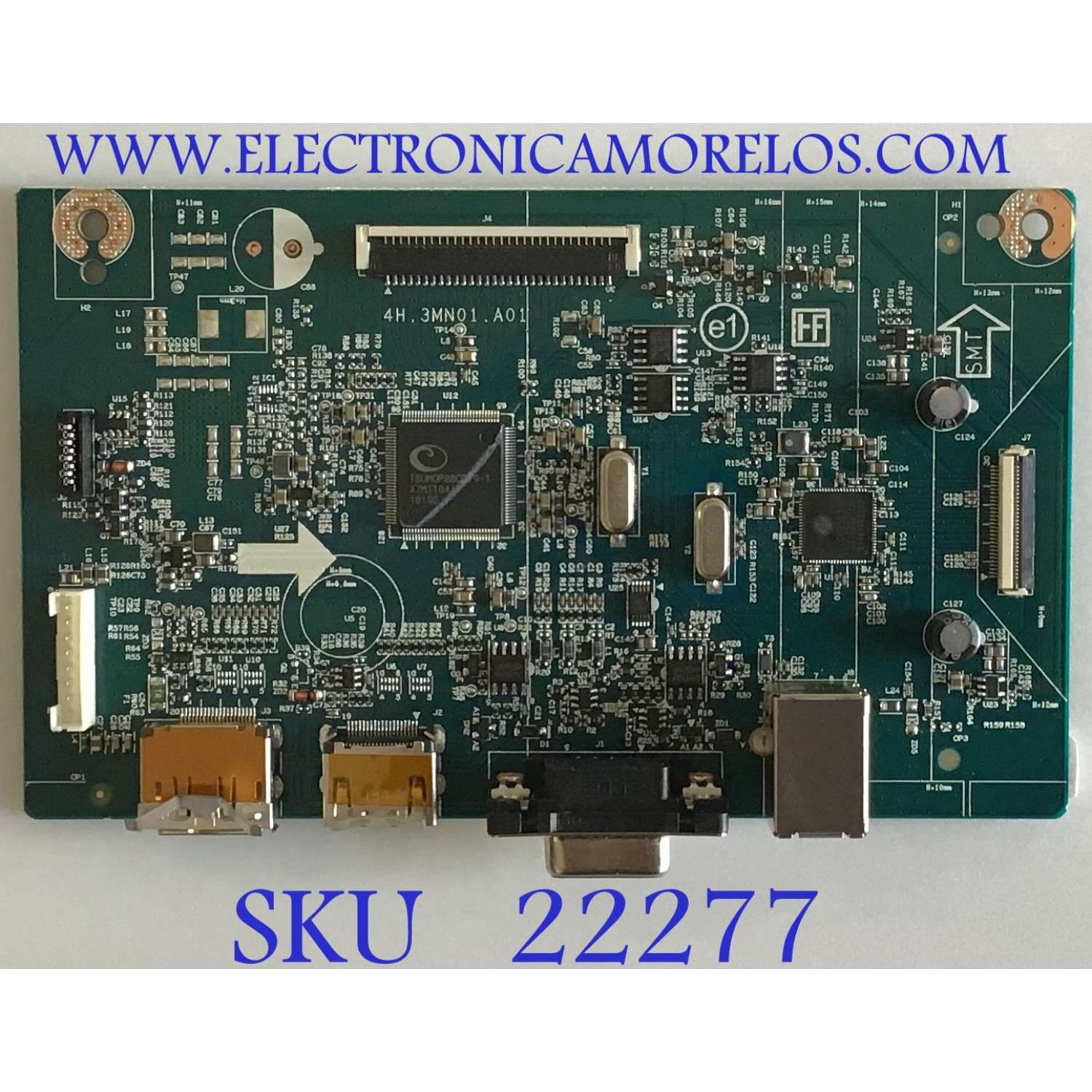 MAIN PARA MONITOR HP / 5E3MK01001 / 4H.3MN01.A01 / 2033737 / PANEL LTM270HL04 / MODELO E273