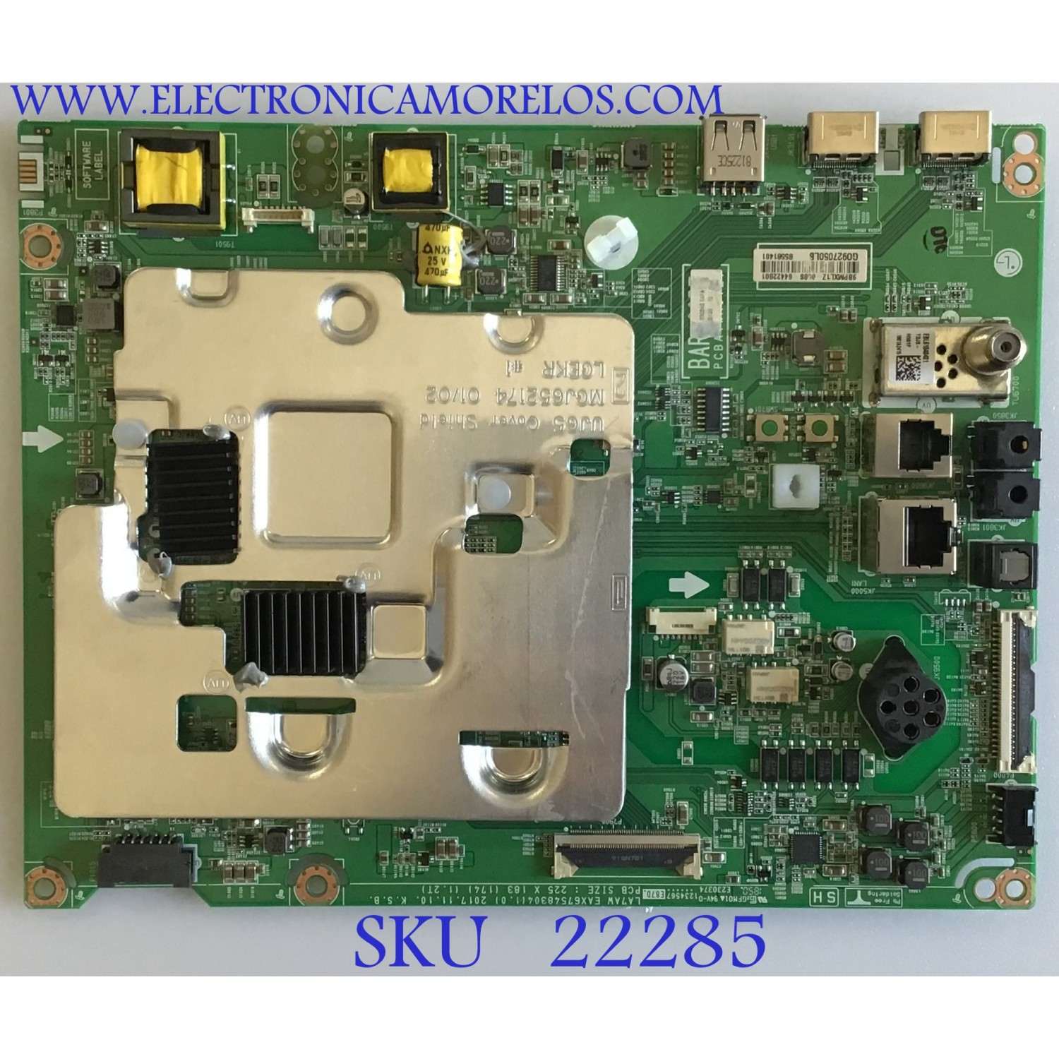 MAIN LG / EBU64422801 / EAX67548304(1.0) / 64422801 / 85581401 / PANEL LC320DUE (FK)(A1) / MODELO 32LV760M-UC.AUSYLJM
