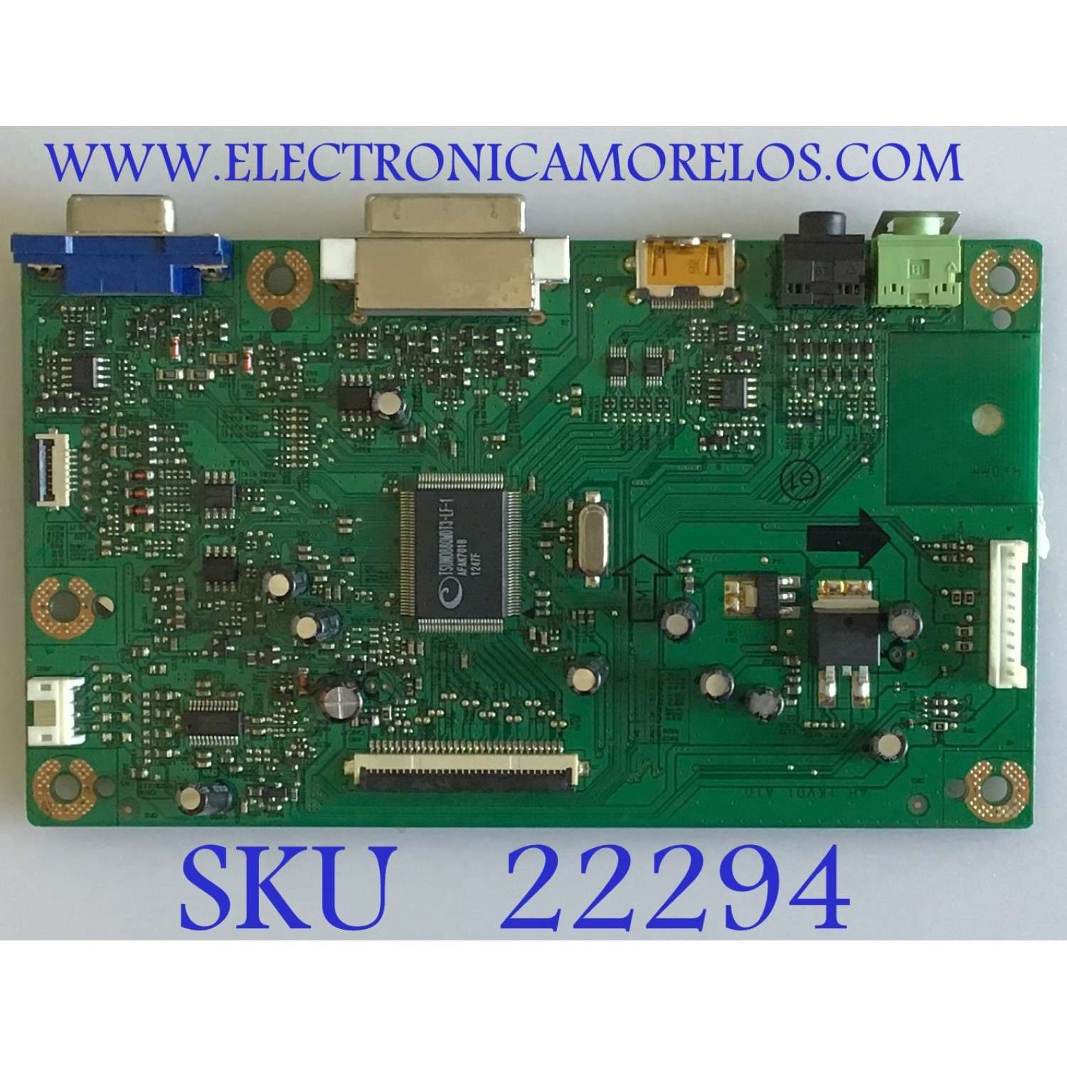 MAIN PARA MONITOR BENQ / 5E1LE01011 / 4H.1KV01.A10 / 1104548 B / PANEL M270HW02 V.1 / MODELO GL2750-B