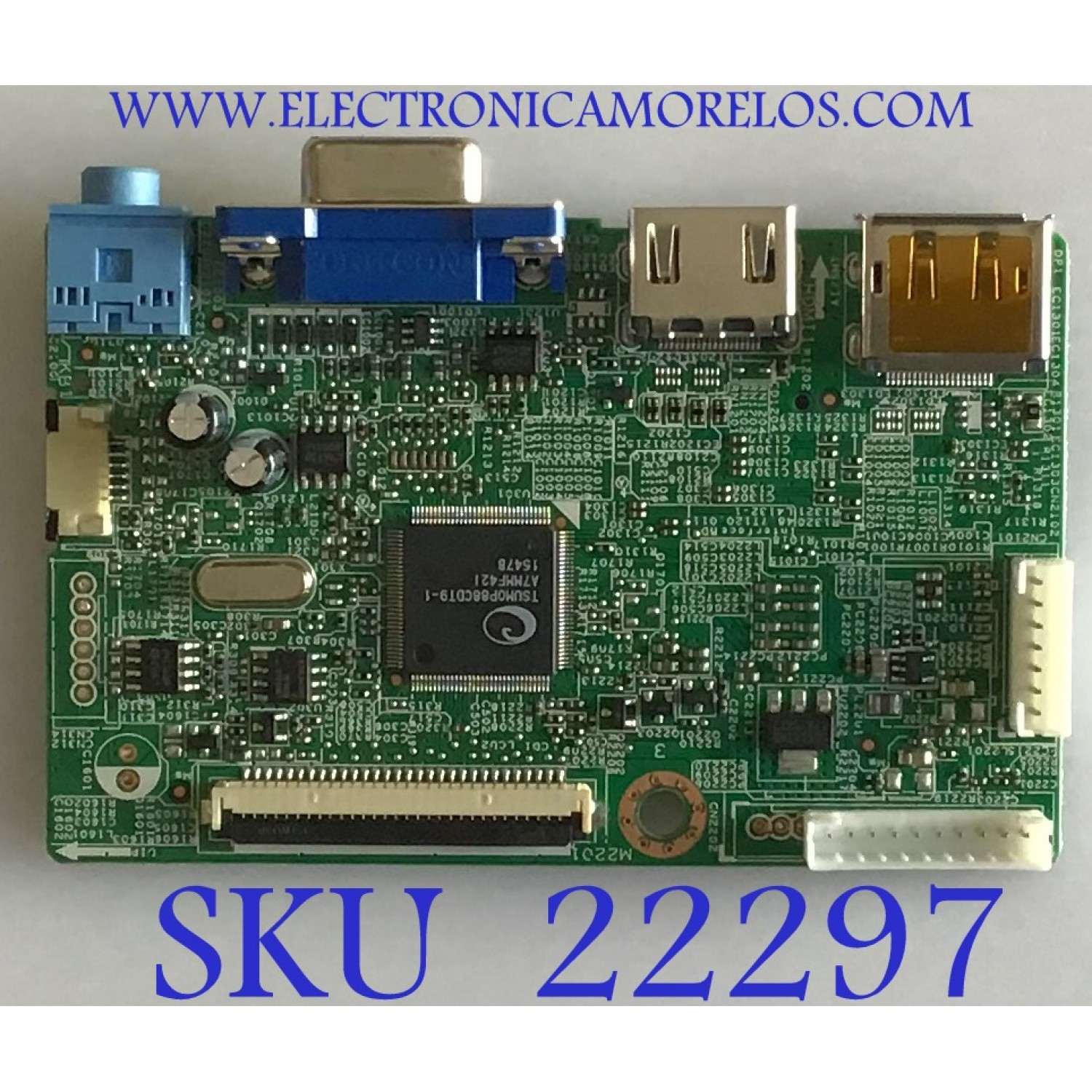 MAIN PARA MONITOR VIEWSONIC / L4132-1 / 48.7T120.011 / PANEL M215HJJ-L30 / MODELO VG2239SMH