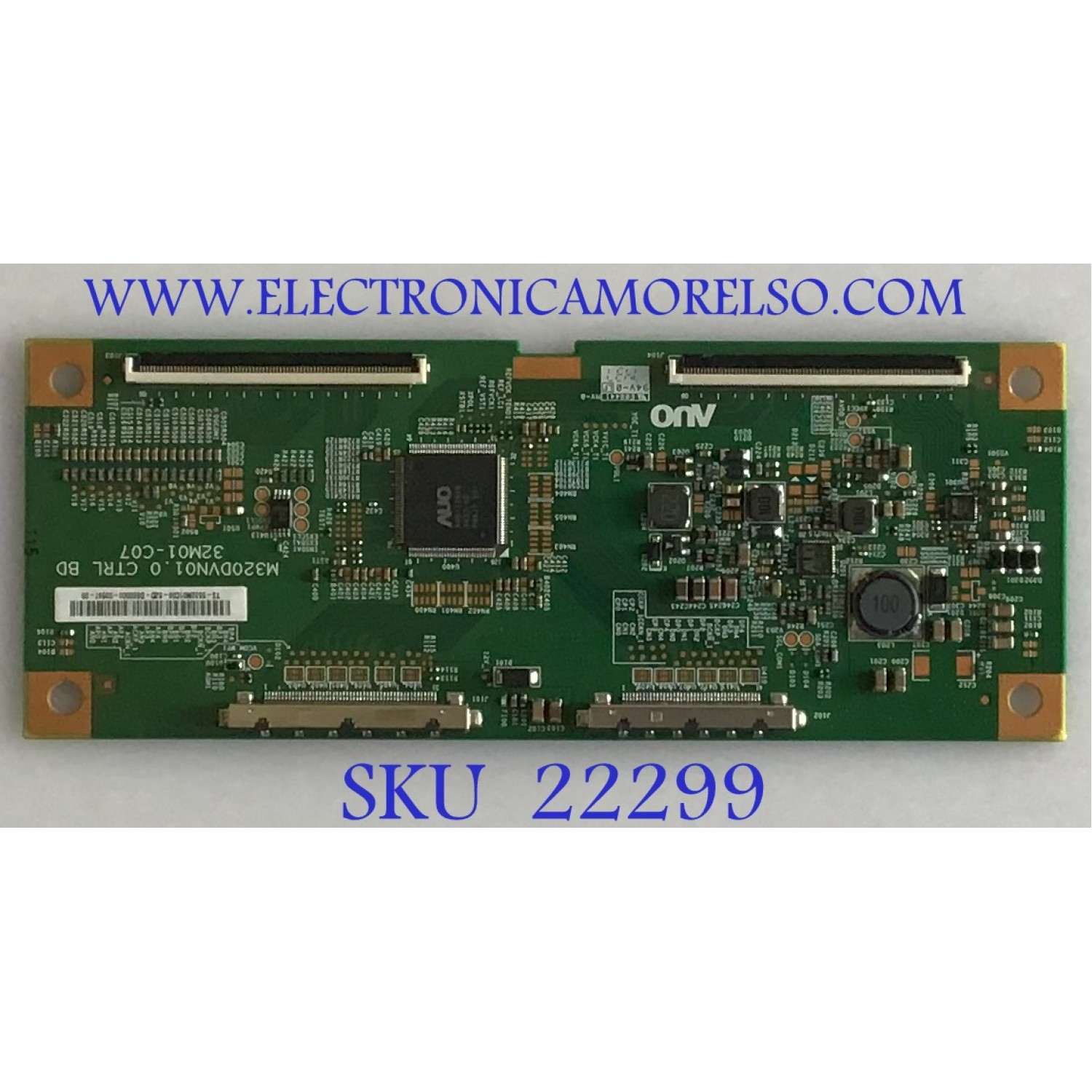 T-CON PARA MONITOR HP / 55.32M01.C06 / M320DVN01.0 / 5532M01C06 / PANEL M320DVN01.0