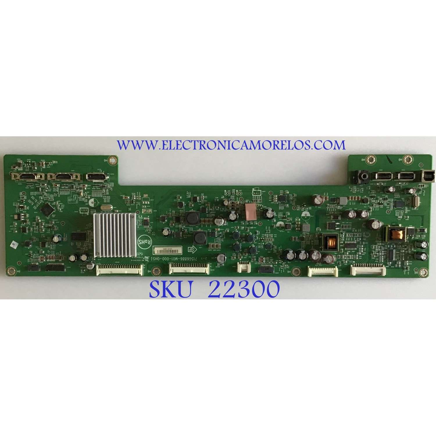 MAIN PARA MONITOR HP / GQECB0HP005 / 715G6886-M01-000-0H5I / (Q)GQECB0HP005010Q / PANEL M320DVN01.0