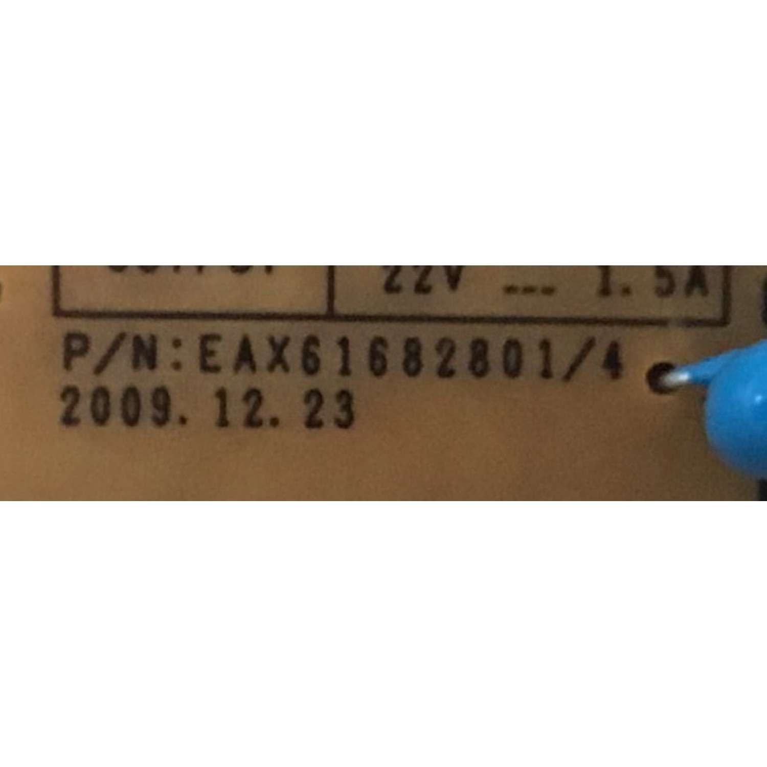FUENTE DE PODER PARA MONITOR LG / EAY61008902 / EAX61682801/4 / 61008902 / MODELO W2340VG-PNV.AUSOASN - Imagen 3