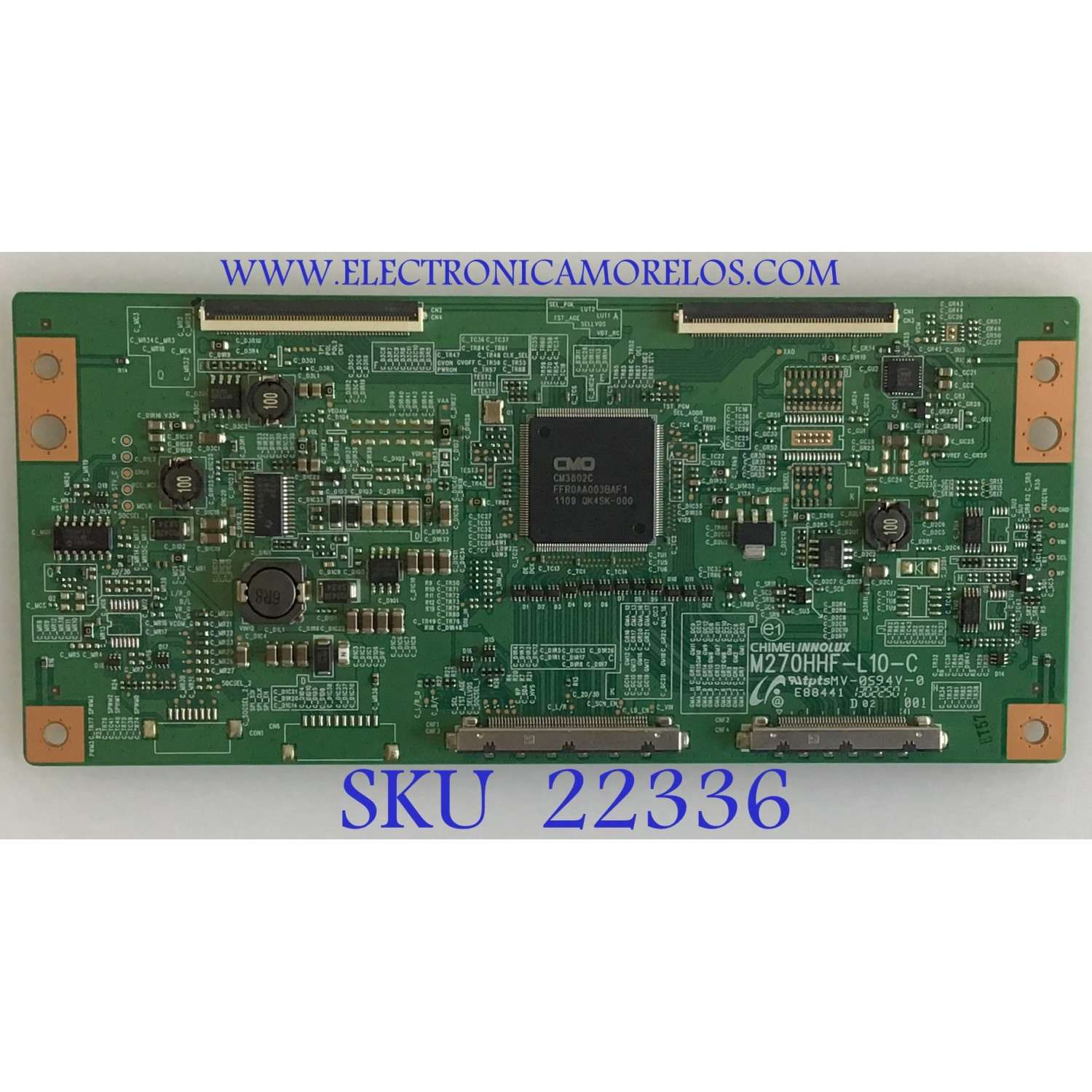 T-CON PARA MONITOR BENQ / 35-D075143 / M270HHF-L10-C / PANEL M270HHF-L10 REV.C2 / MODELO XL2720-B