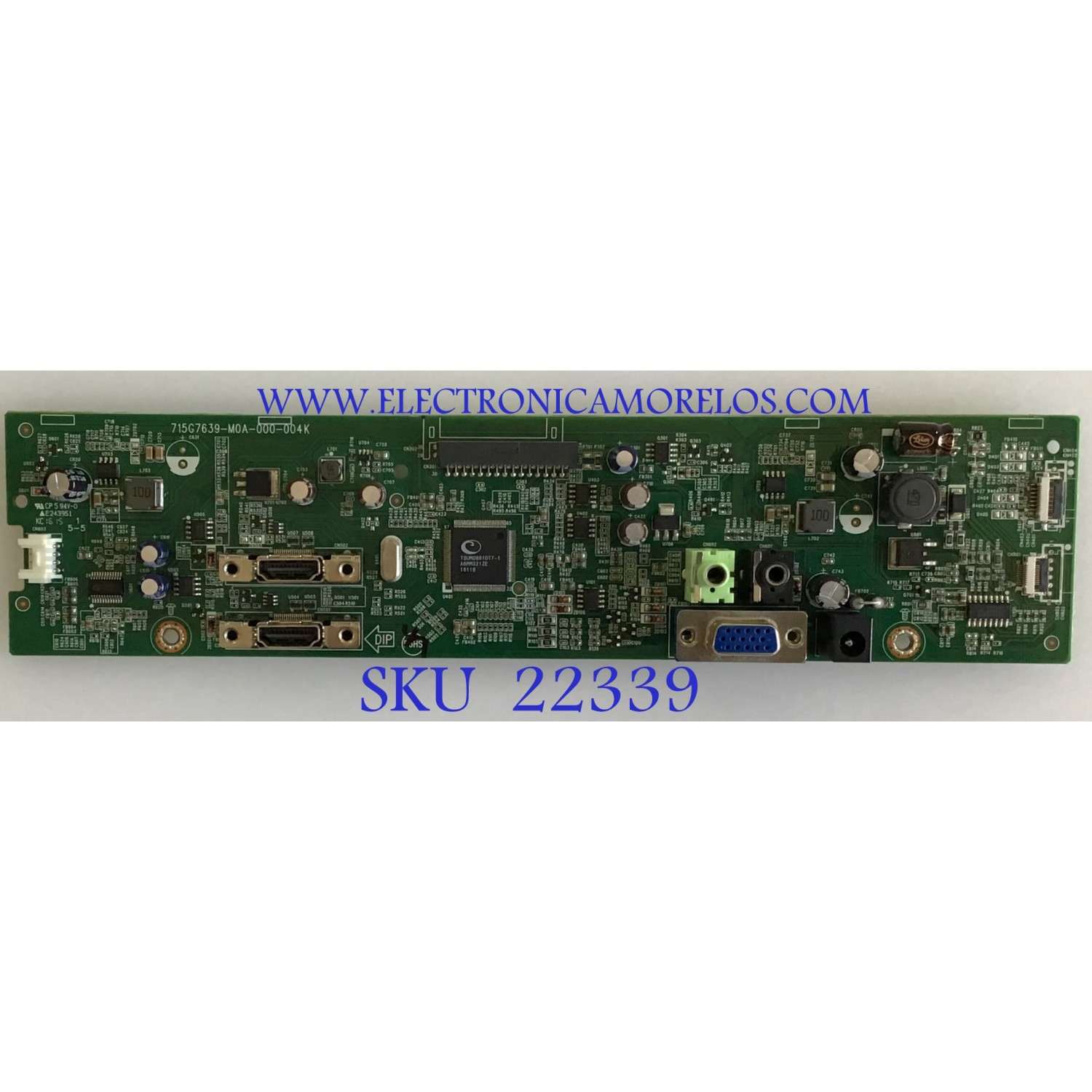 MAIN PARA MONITOR AOC / FFCB0AA018 / 715G7639-M0A-000-004K / (F)FFCB0AA0180000 / PANEL LM270WF (S2)(CQ) / MODELO 270LM00005