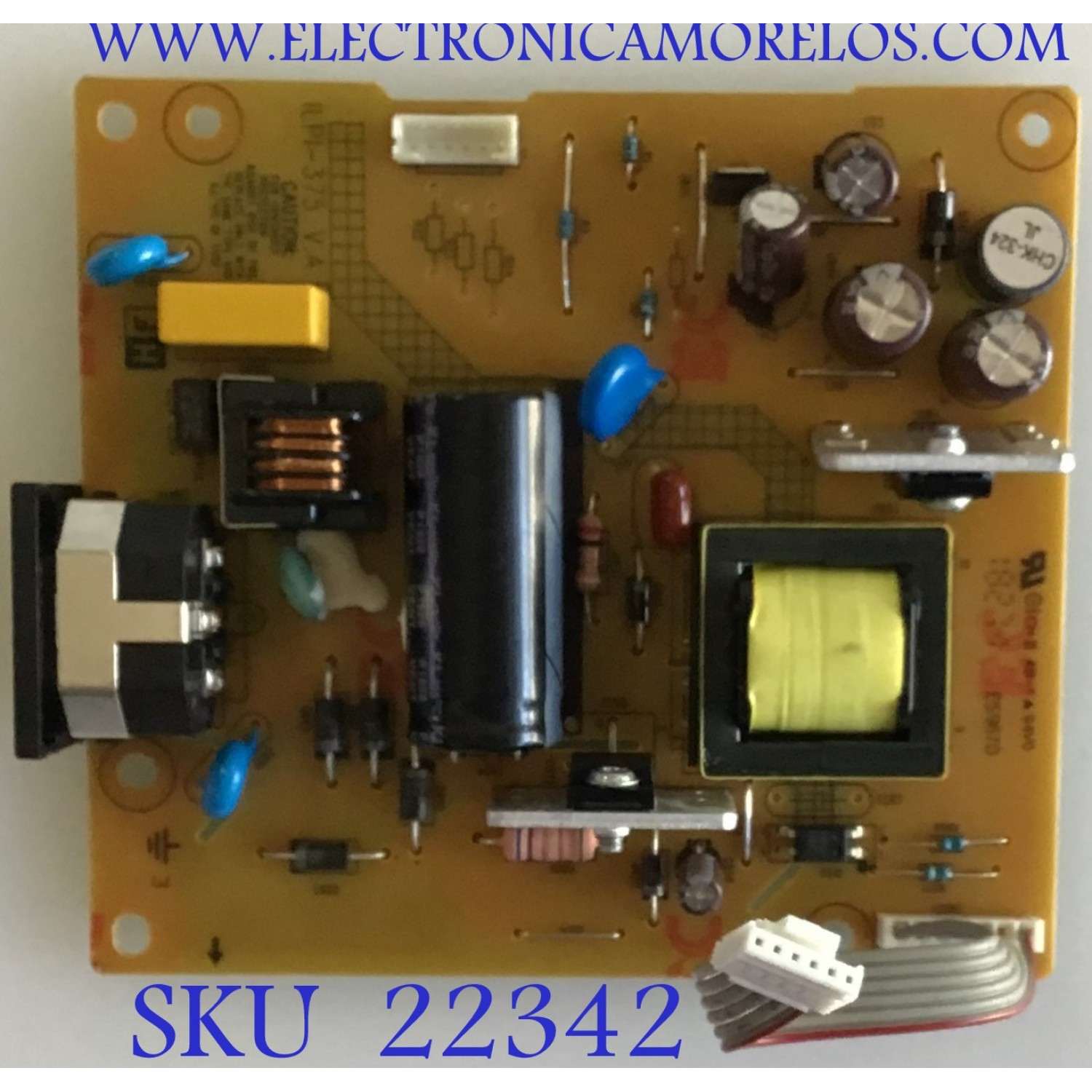 FUENTE DE PODER PARA MONITOR HP / 790NQ140080H01 / 491A01271400H03 / ILPI-375 / PANEL LTM238HL06 / MODELO E243M