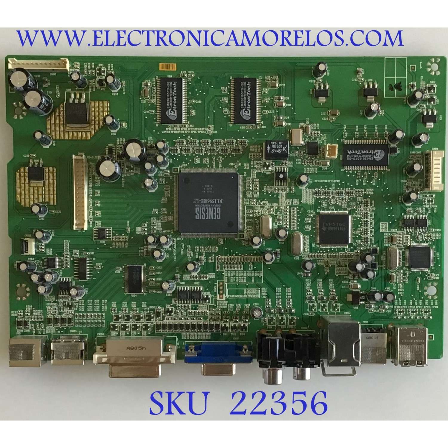 MAIN PARA MONITOR GATEWAY / 791181300800R / 491181300100R / ILIF-044 REV B / PANEL LTM240CT03 / MODELO LP2417 MEY83