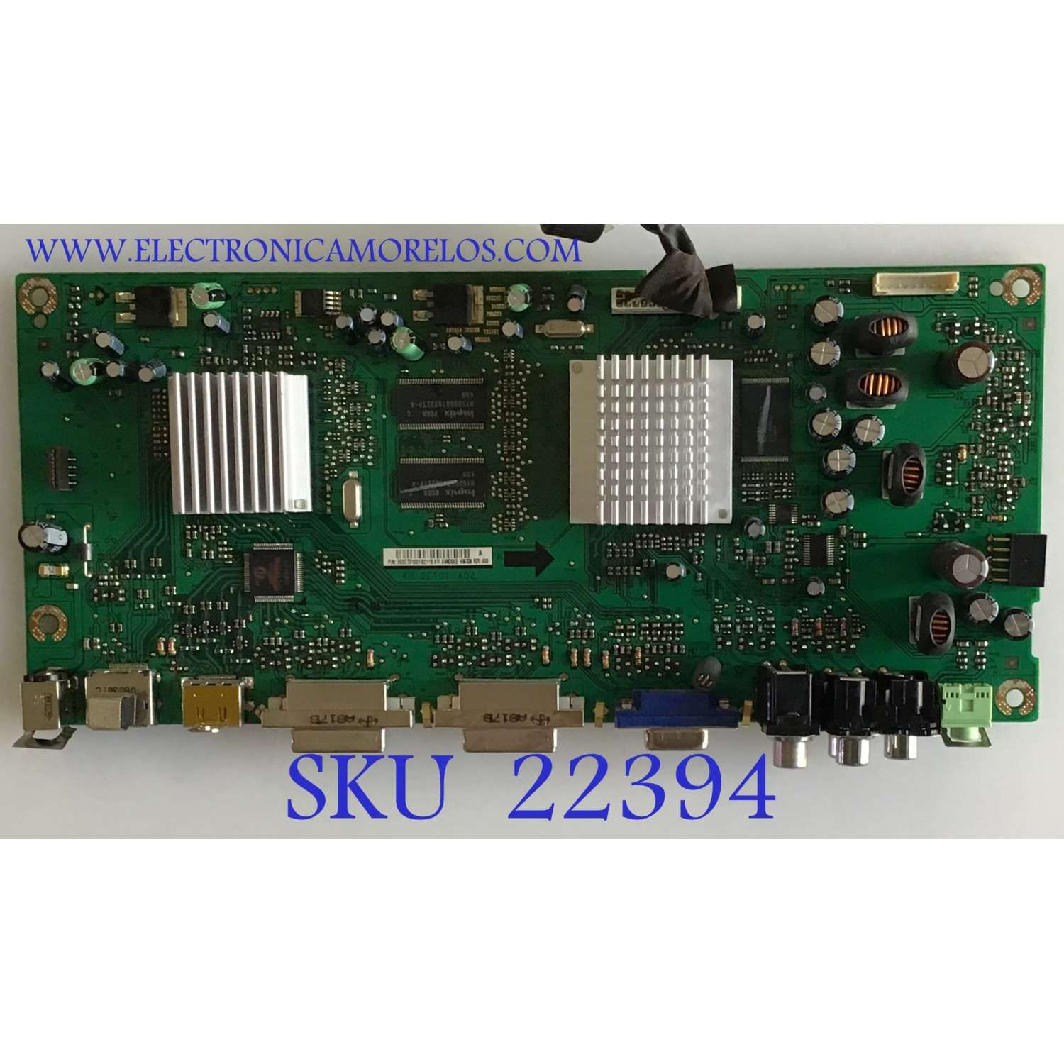 MAIN PARA MONITOR DELL / 5E0CT01001 / 4H.0CT01.A02 / 456338 REV:A00 / PANEL LTM240CS05-C03 / MODELO 2408WFPB