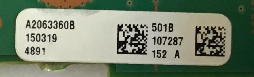 TARJETA TUNER PARA TV SONY / A2063360B / 1-894-336-12 / 173543312 / PANEL SYV5535 / MODELO XBR-55X850B - Imagen 2