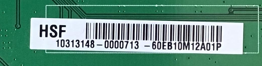 MAIN PARA TV HANNSPREE / 60.EB10M.12A / SIS2528US-A-HS / 60EB10M12A01P / PANEL HSD250MUW2-A00 REV:1 / MODELO ST259MUB / HSG1074 - Imagen 2