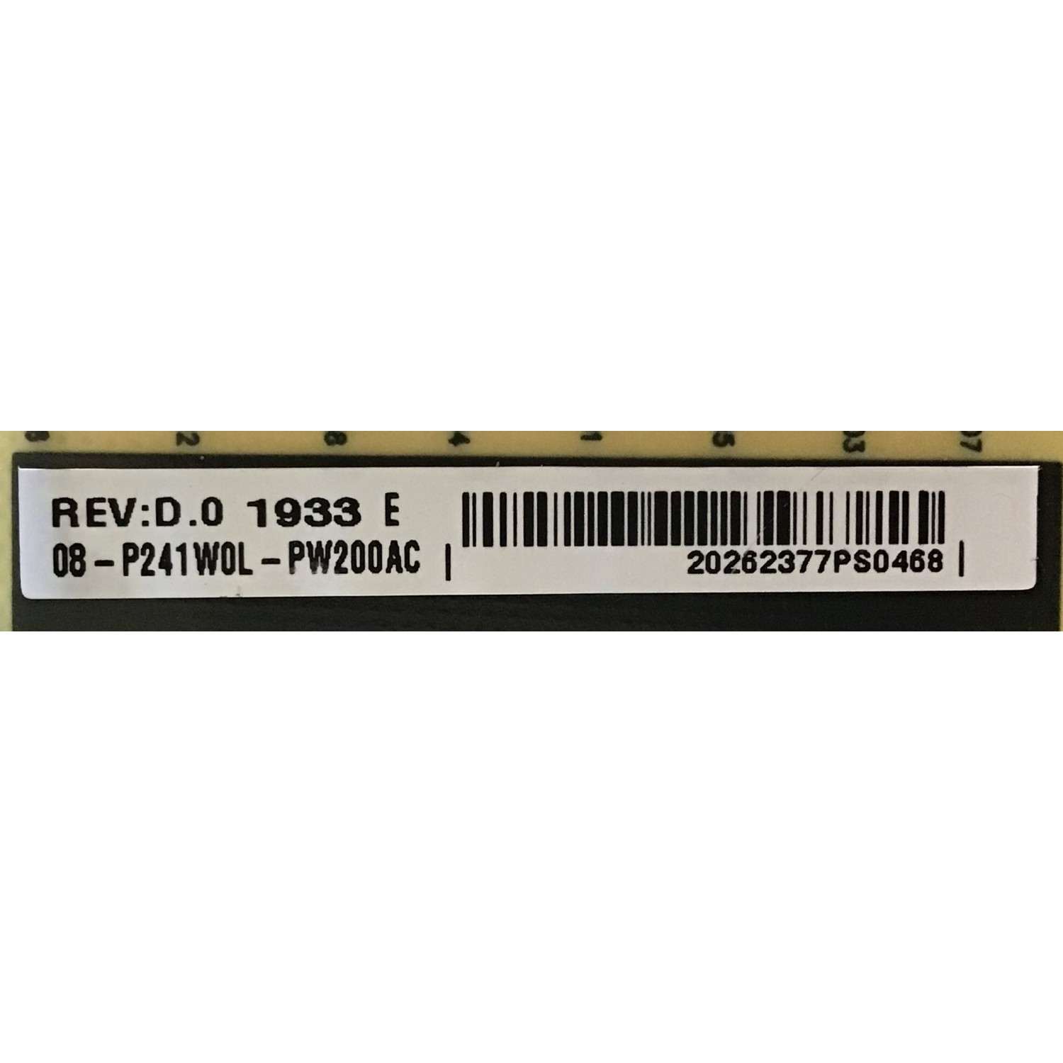 FUENTE DE PODER PARA TV TCL / NUMERO DE PARTE 08-P241W0L-PW200AC / 40-P241WL-PWD1CG / PANEL LVU550NDBL / MODELO 55R625 - Imagen 3