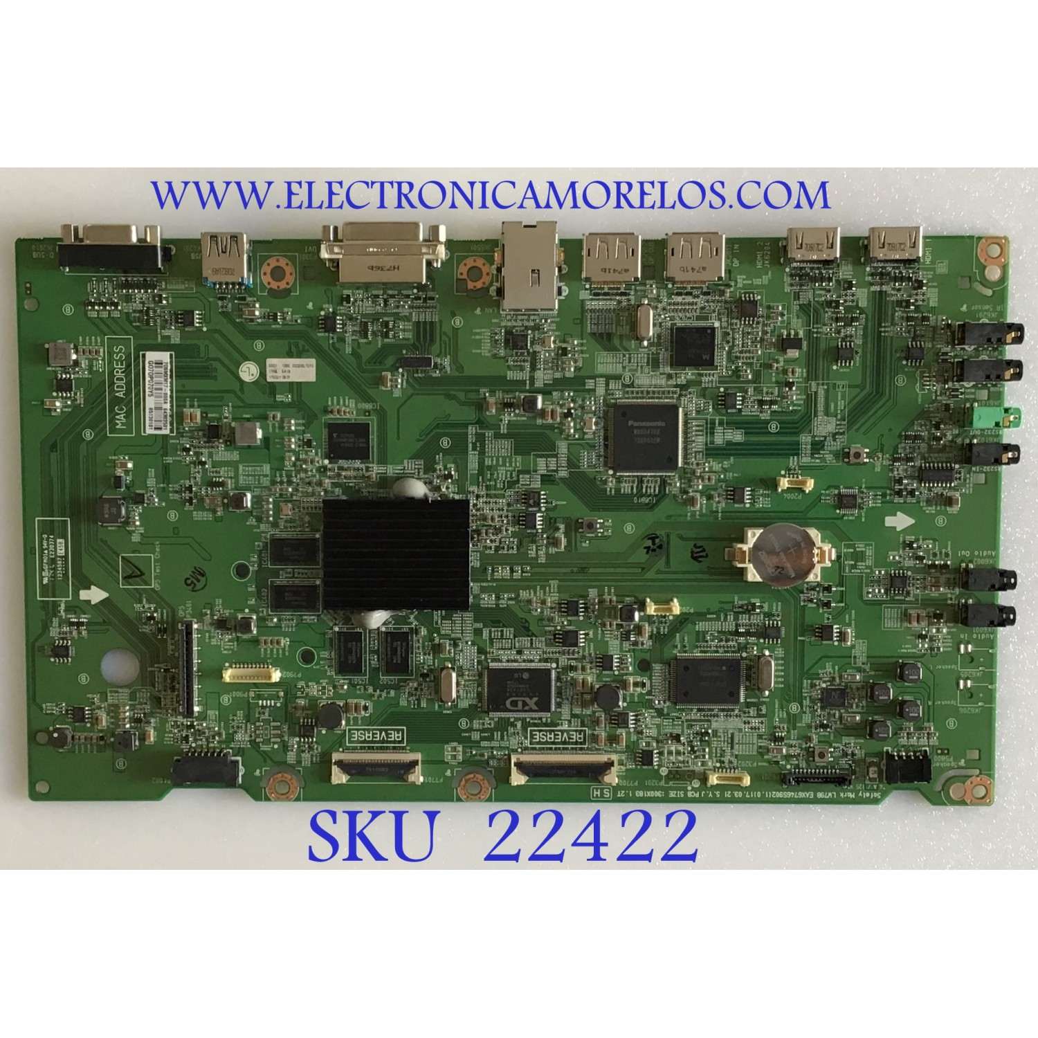 MAIN LG / EBU64383501 / EAX67465902 (1.0) / 85130101 / PANEL LD650EUF (FH)(B1) / MODELO 65SM5KD-BH.AUSSLJM