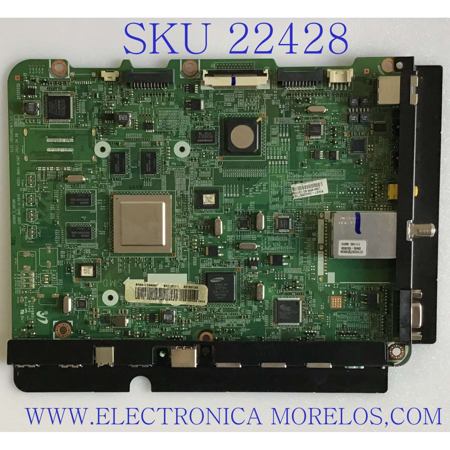 MAIN PARA TV SAMSUNG / BN94-04629F / BN41-01587E / BN97-06022D / PANEL LD550CSC-C1 / MODELO UN55D6900WFXZA CN03