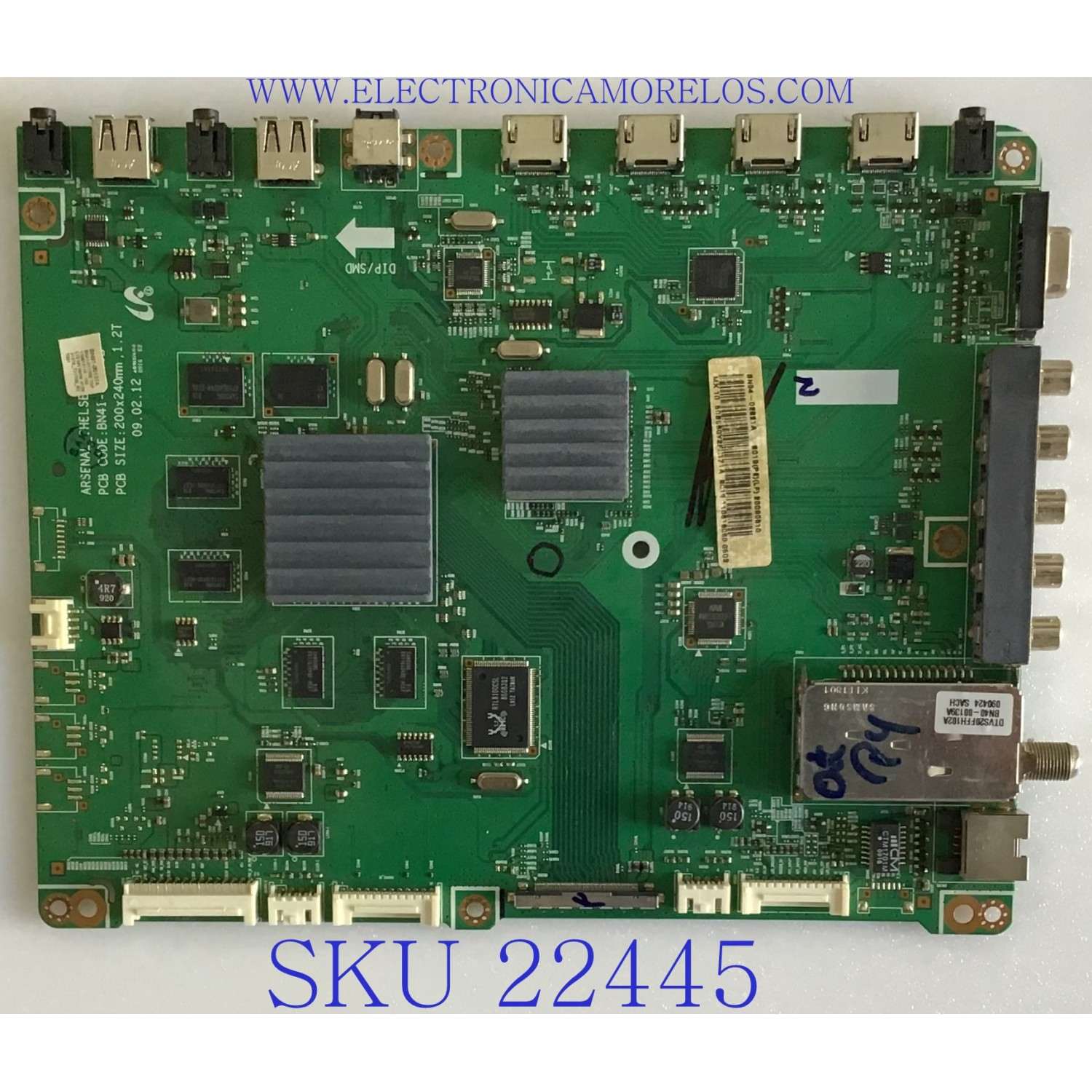MAIN PARA TV SAMSUNG / BN94-02821A / BN41-01170B / BN97-03137A / PANEL PN50B860CY2F / MODELO S50FH-YB04