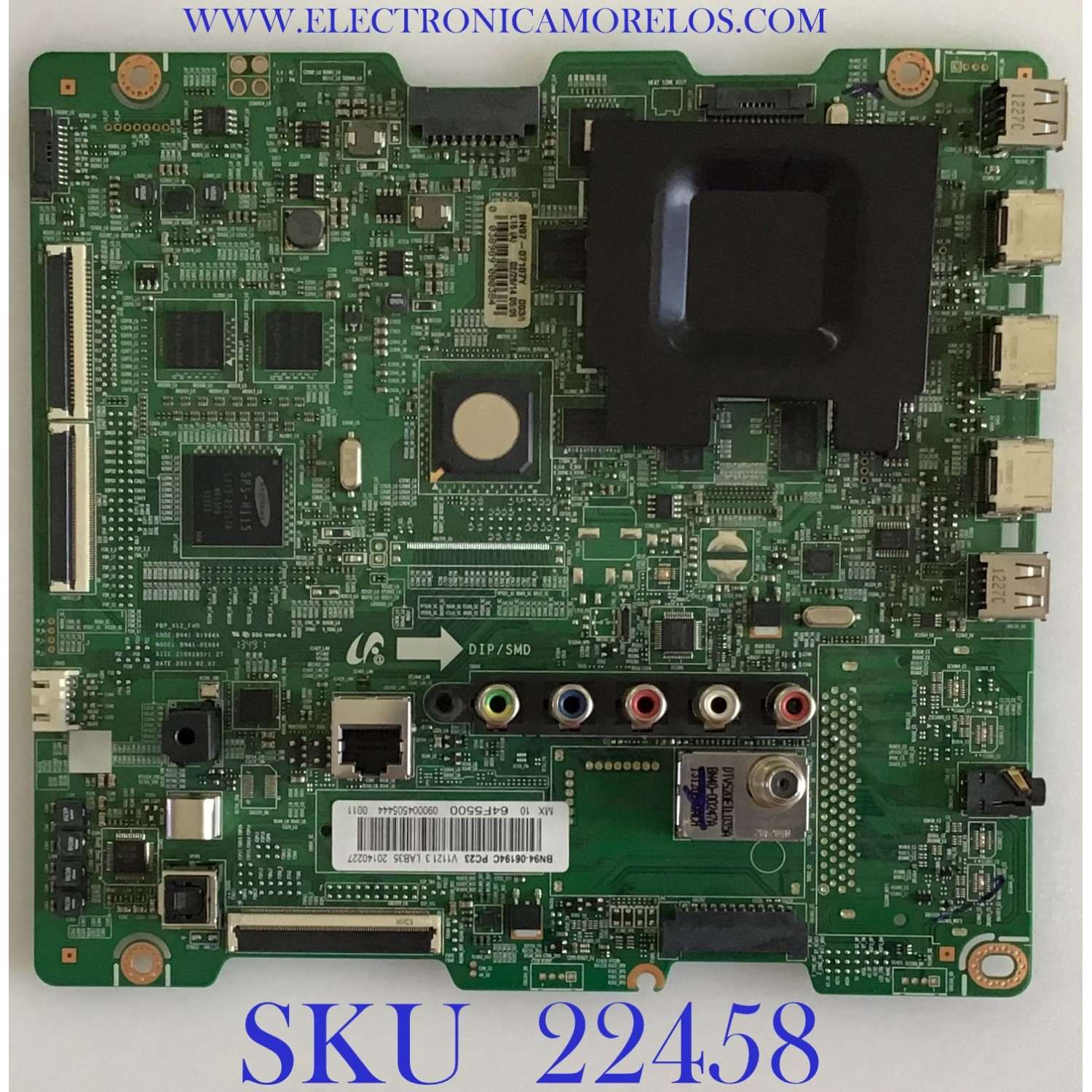 MAIN PARA TV SAMSUNG / BN94-06194C / BN41-01964A / BN97-07107Y / MODELO PN64F5500AFXZA UW01