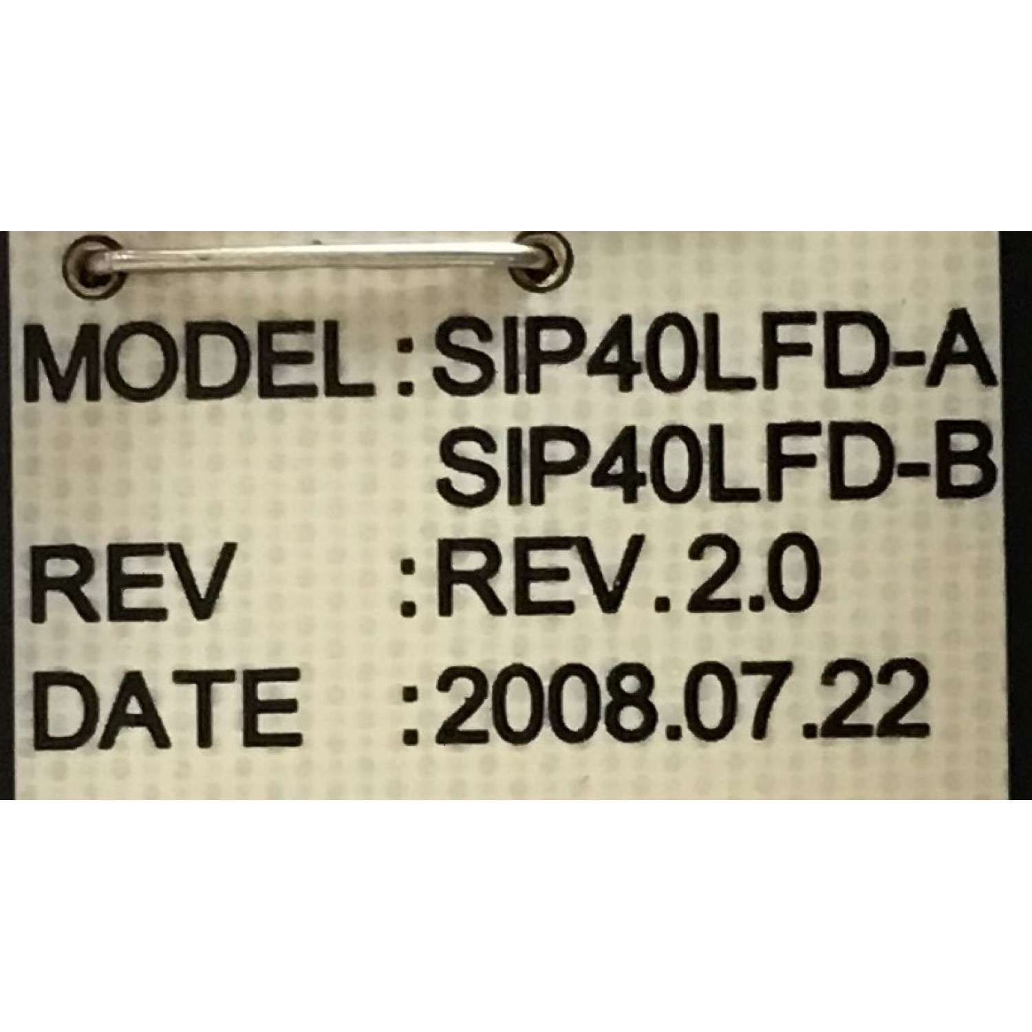 FUENTE DE PODER PARA MONITOR SAMSUNG / BN44-00228B / SIP40LFD-A / SIP40LFD-B / PANEL LTI400HA04 / MODELOS  LH40MGQLBS/ZA SP01 / LH40MGQLGA/ZA SP01 / LH40MGQLGA/ZA 0001 / LH40MGQLBS/ZA 400FP-2 / LH40MGQLBS/ZA SP01/ MAS MODELOS EN DESCRIPCION - Imagen 2
