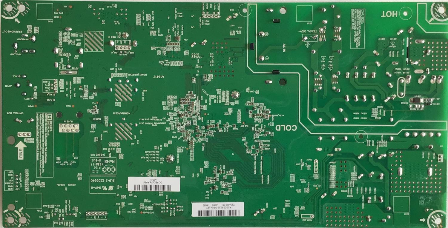 MAIN FUENTE ((COMBO)) PARA TV VIZIO / 6M03A0001700V / TPD.MT5581.PA561 / A19094132 / V236BJ1-P01 / PANEL V236BJ1-LE2 REV.C1 / MODELO D24H-G9 LINIXSEV - Imagen 2